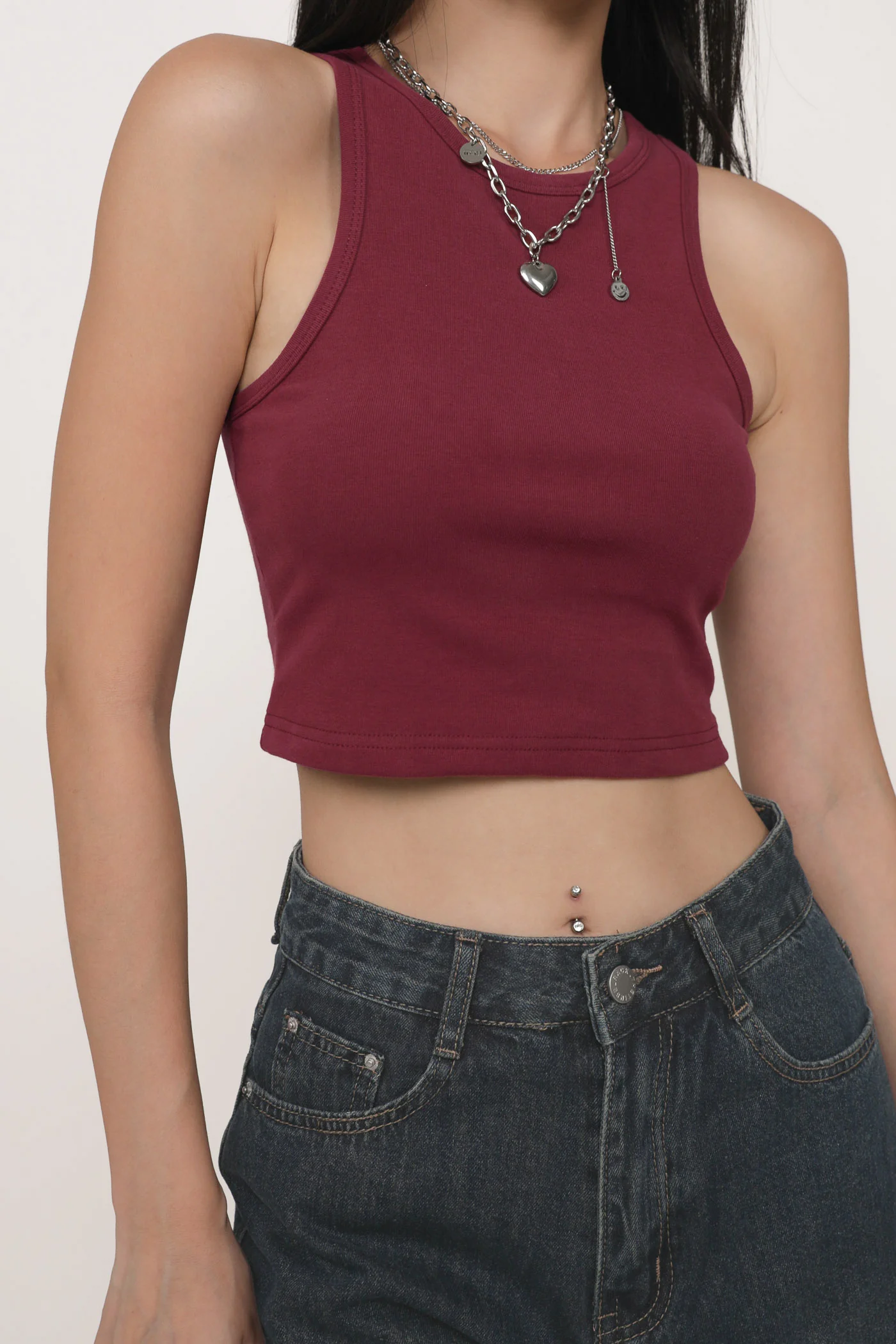 Bravo Racercut Crop Padded Top - Image 54