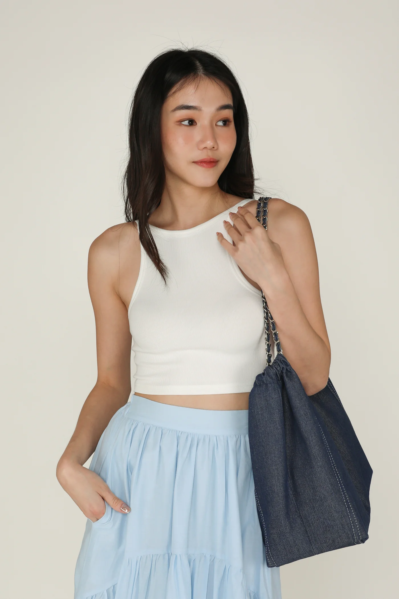 Brea Basic Crop Tank Top