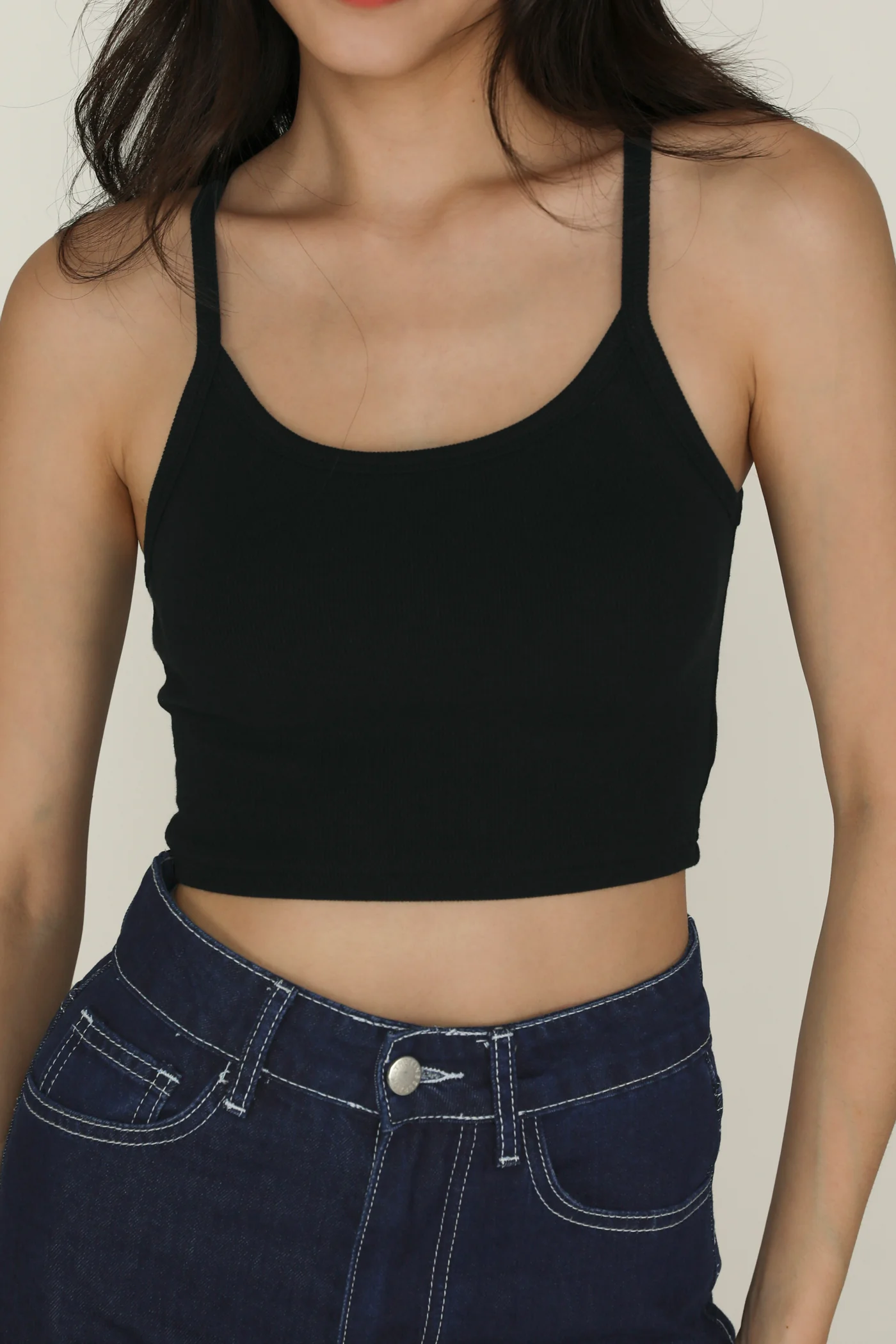 Brea Basic Crop Tank Top - Image 10