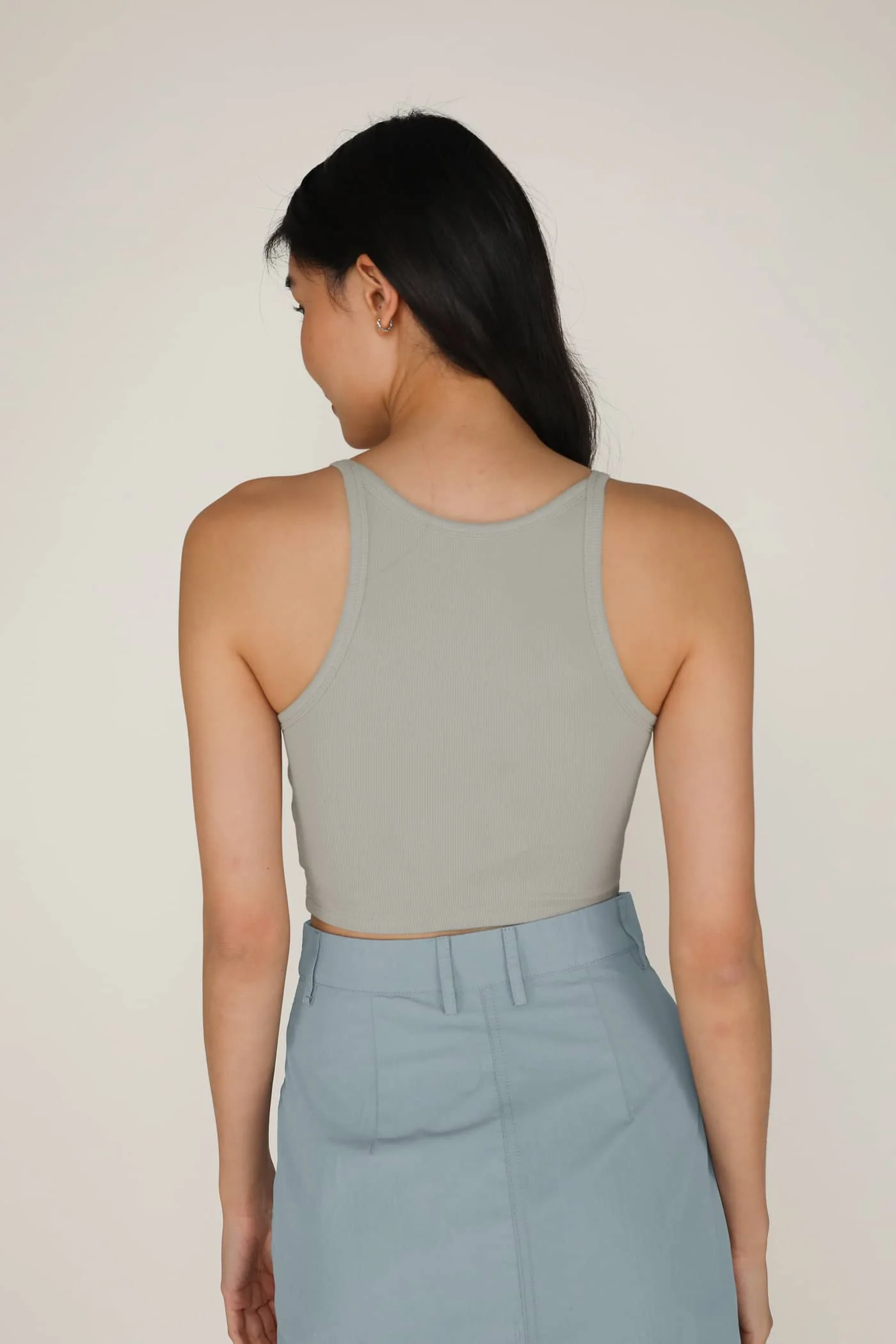 Brea Basic Crop Tank Top - Image 35