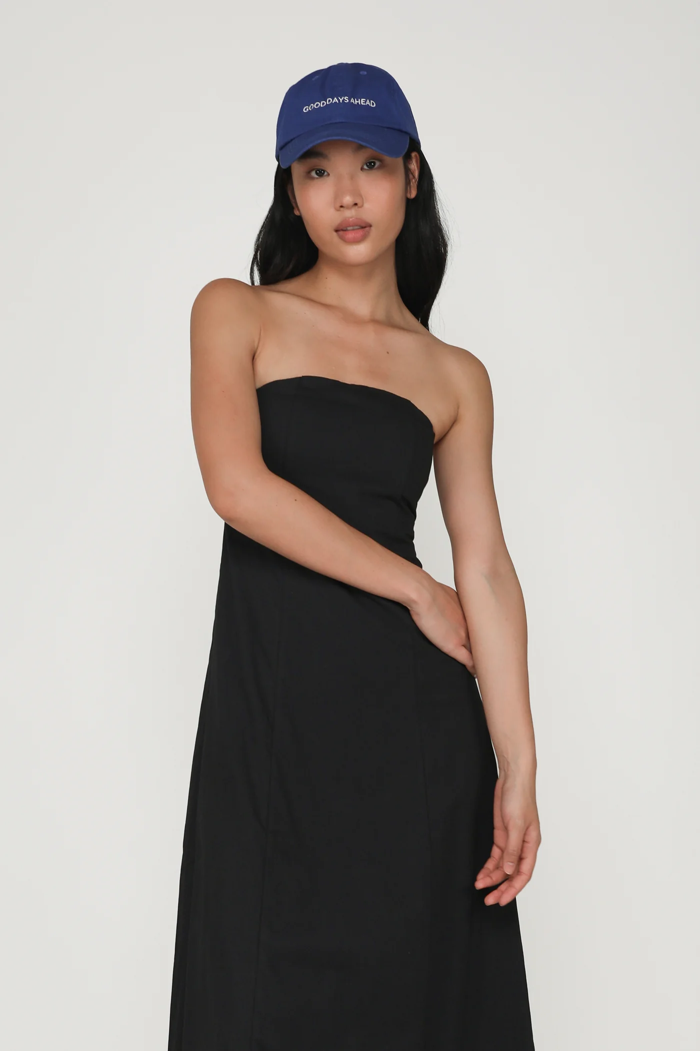 Brenda Linen Tube Padded Maxi Dress - Image 5