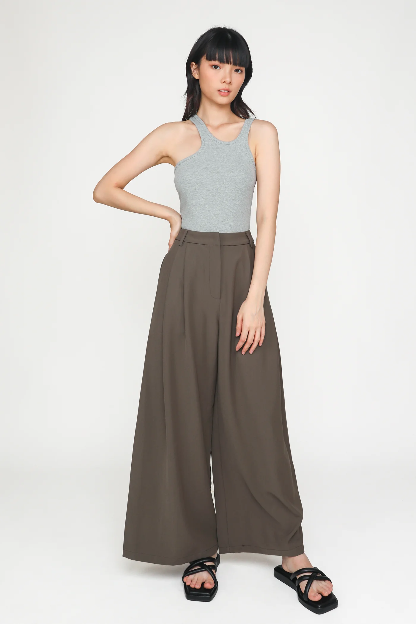 Britney Asymmetrical Tank Top - Image 24