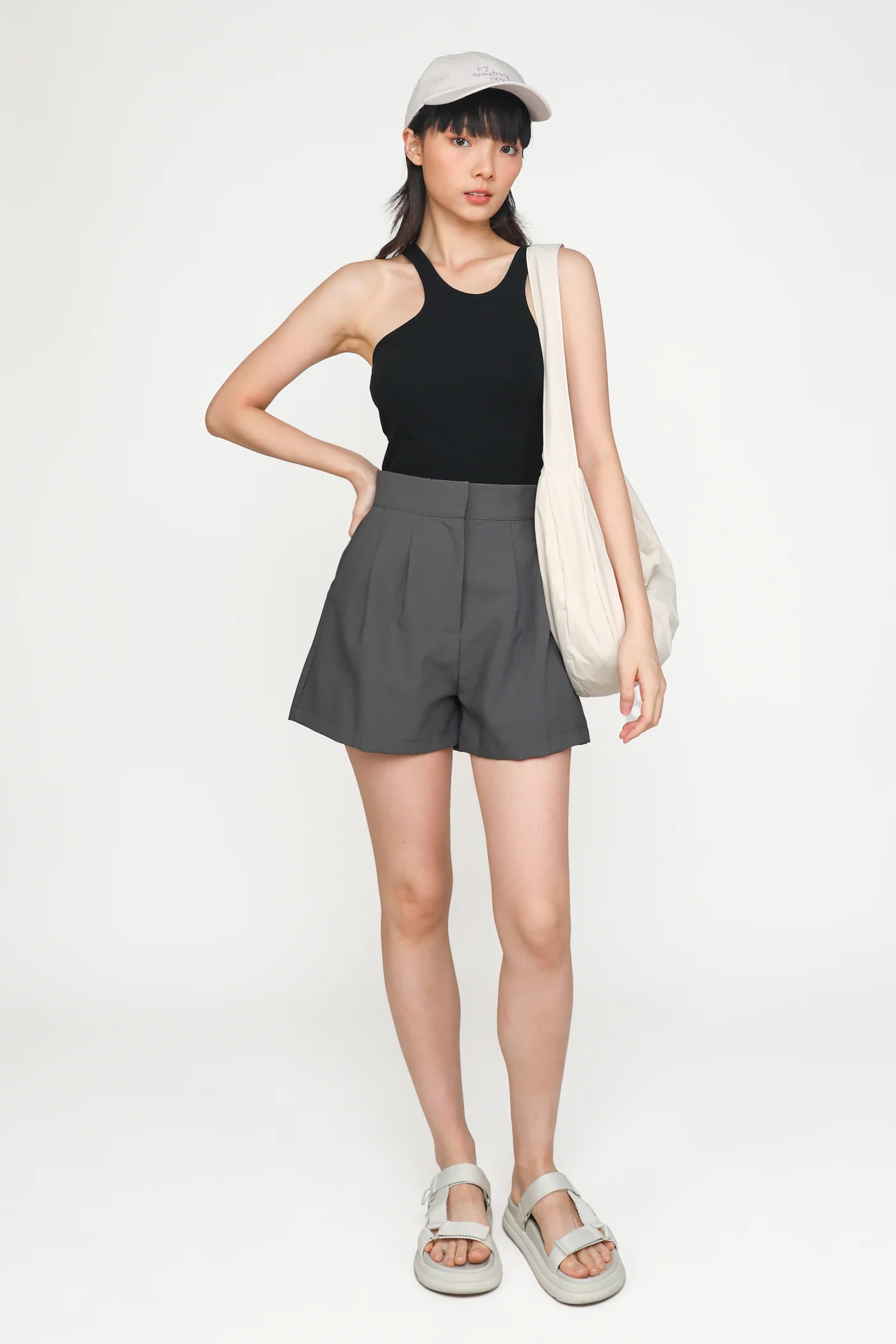 Britney Asymmetrical Tank Top - Image 29
