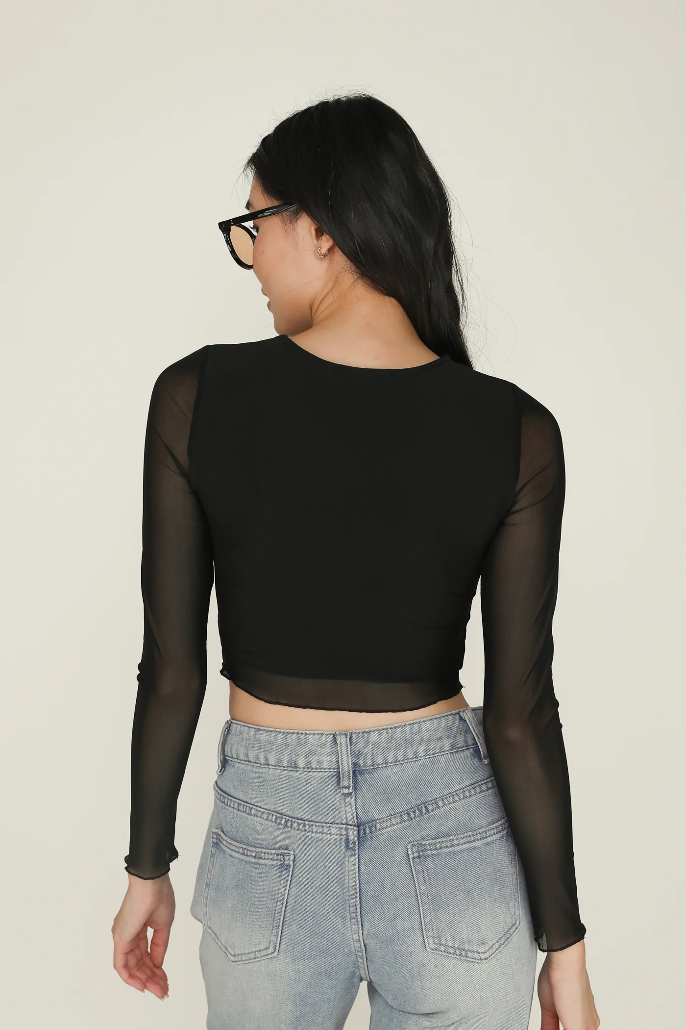 Brodie Mesh Long Sleeve Top - Image 7
