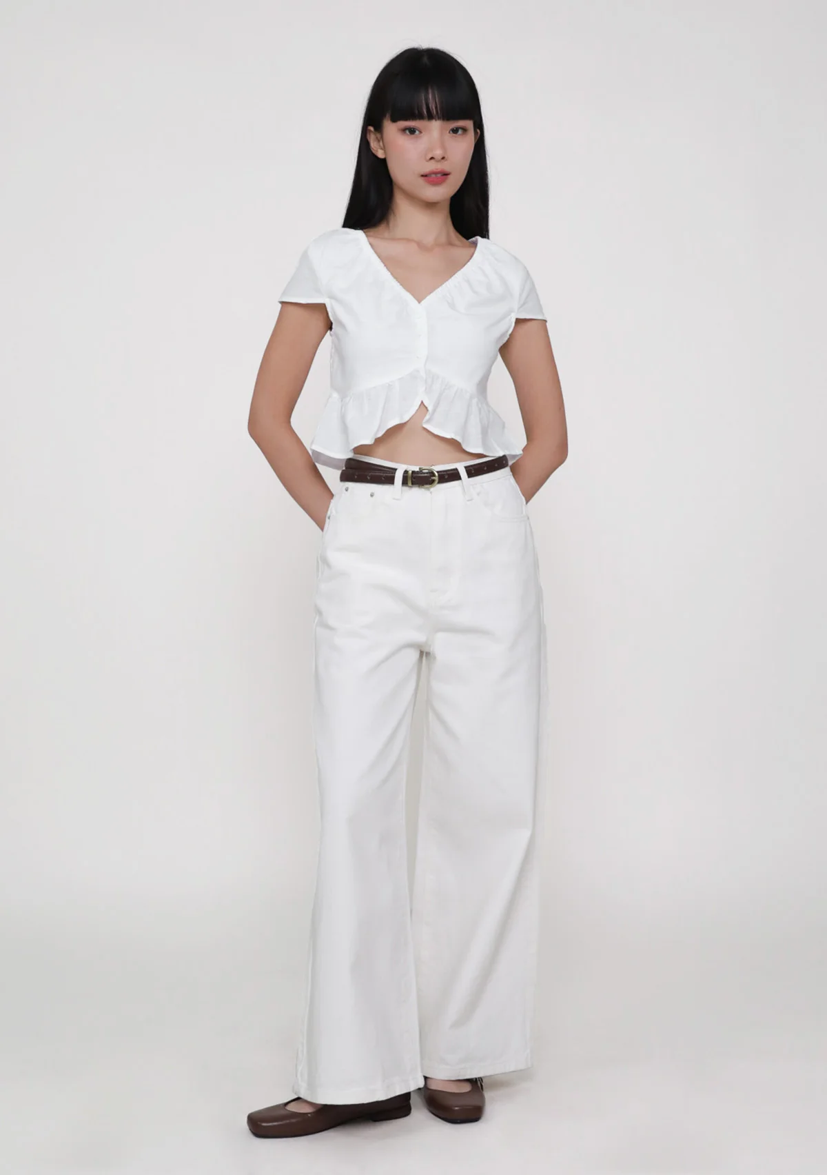 Hanni Button Babydoll Top - Image 19