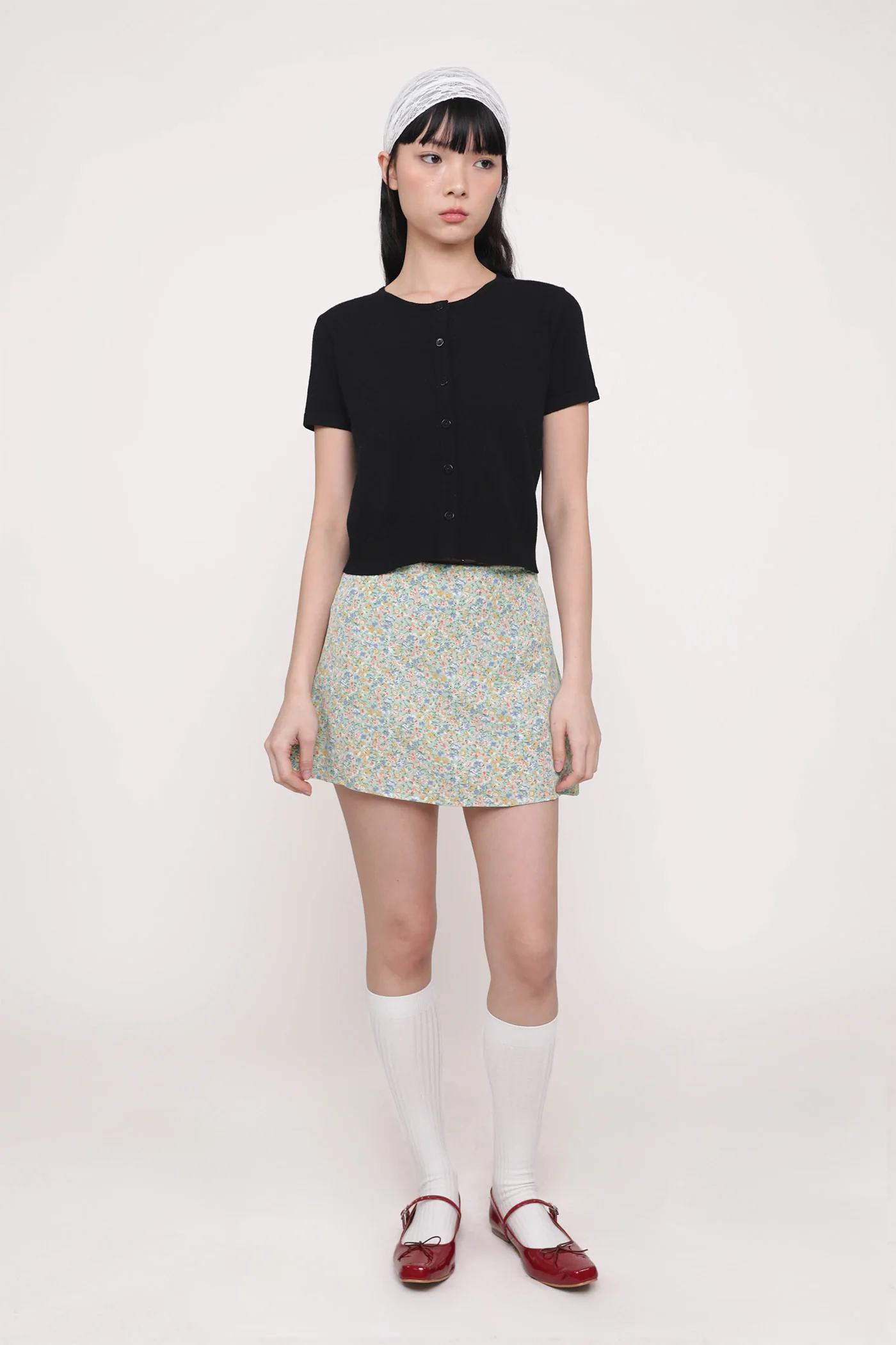 Selina Button Knit Top - Image 4
