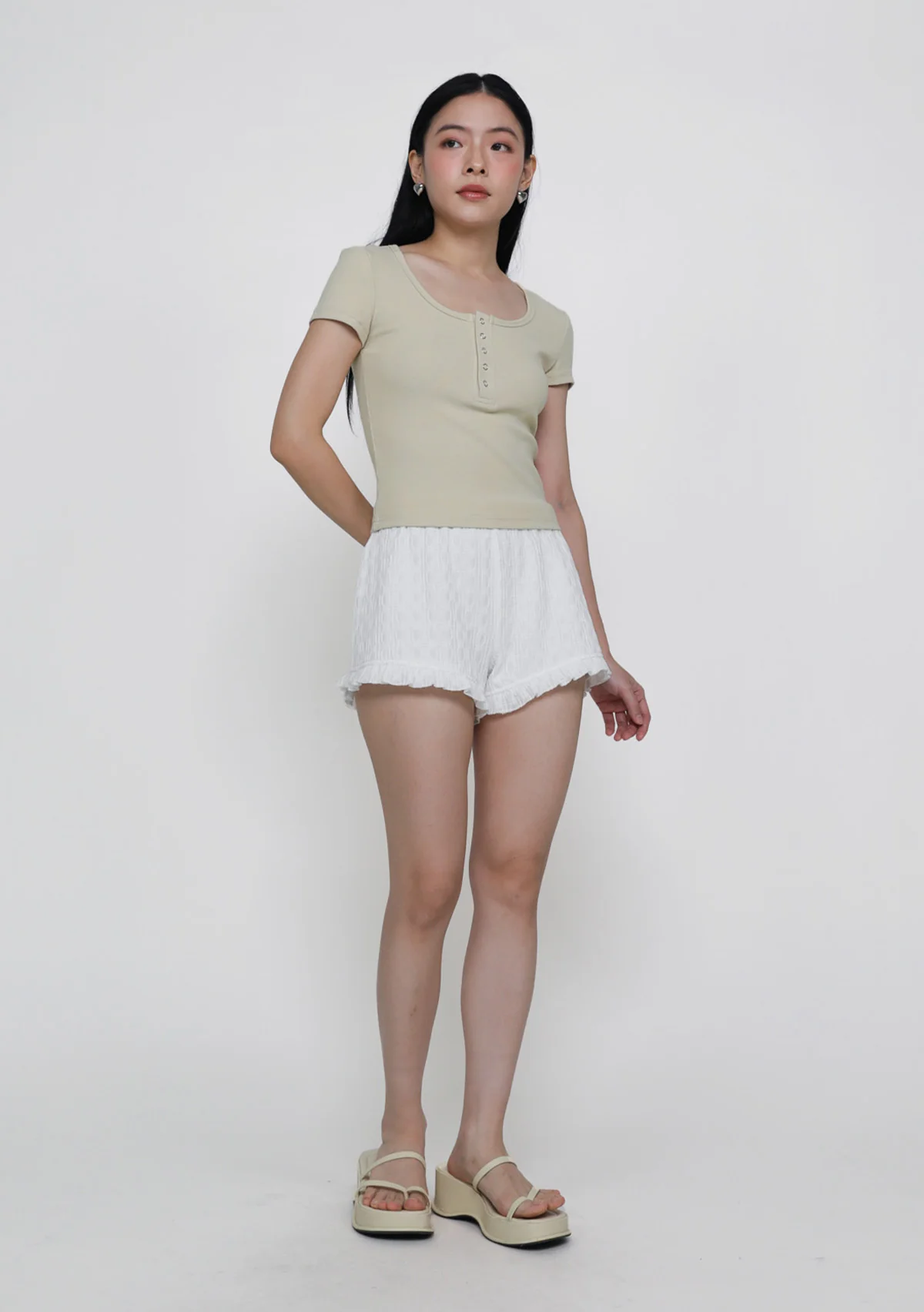 Bonnie Button Basic Top - Image 33