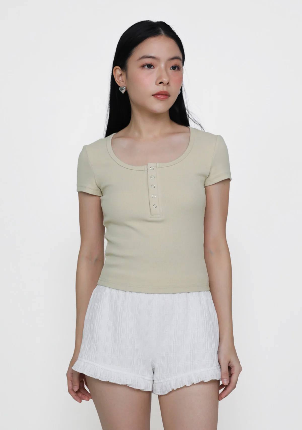 Bonnie Button Basic Top - Image 34