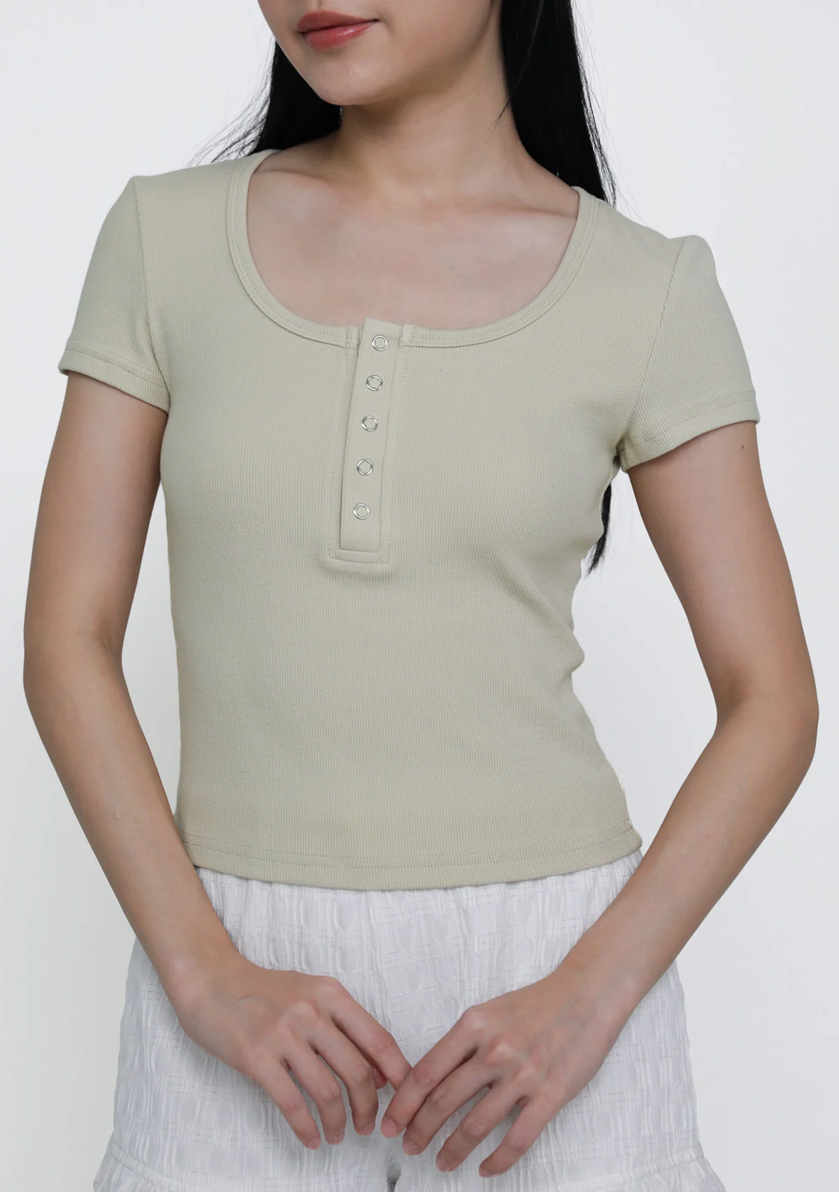 Bonnie Button Basic Top - Image 35