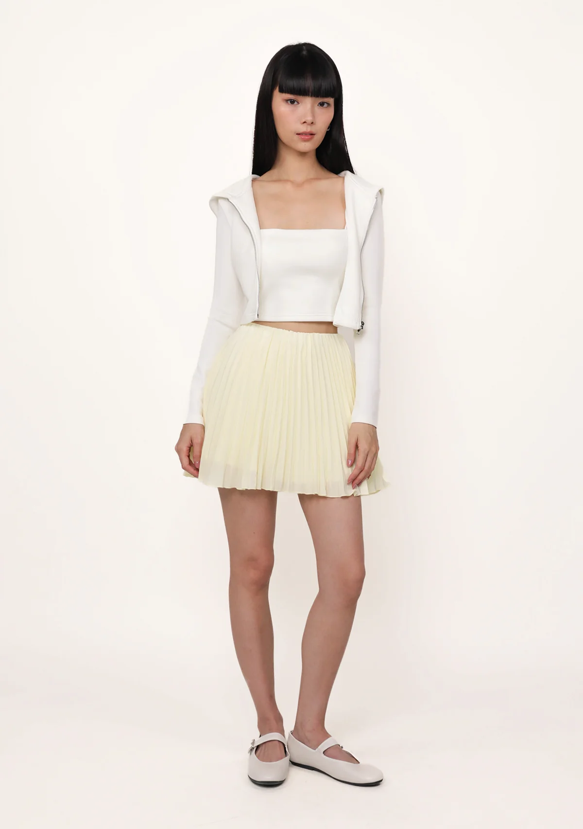 Caprina Pleated Skorts - Image 12