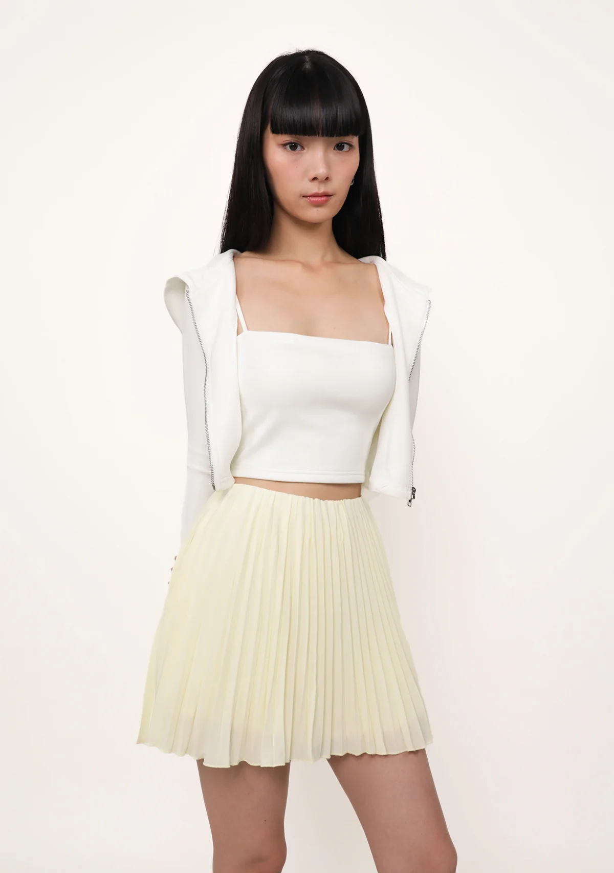 Caprina Pleated Skorts - Image 13