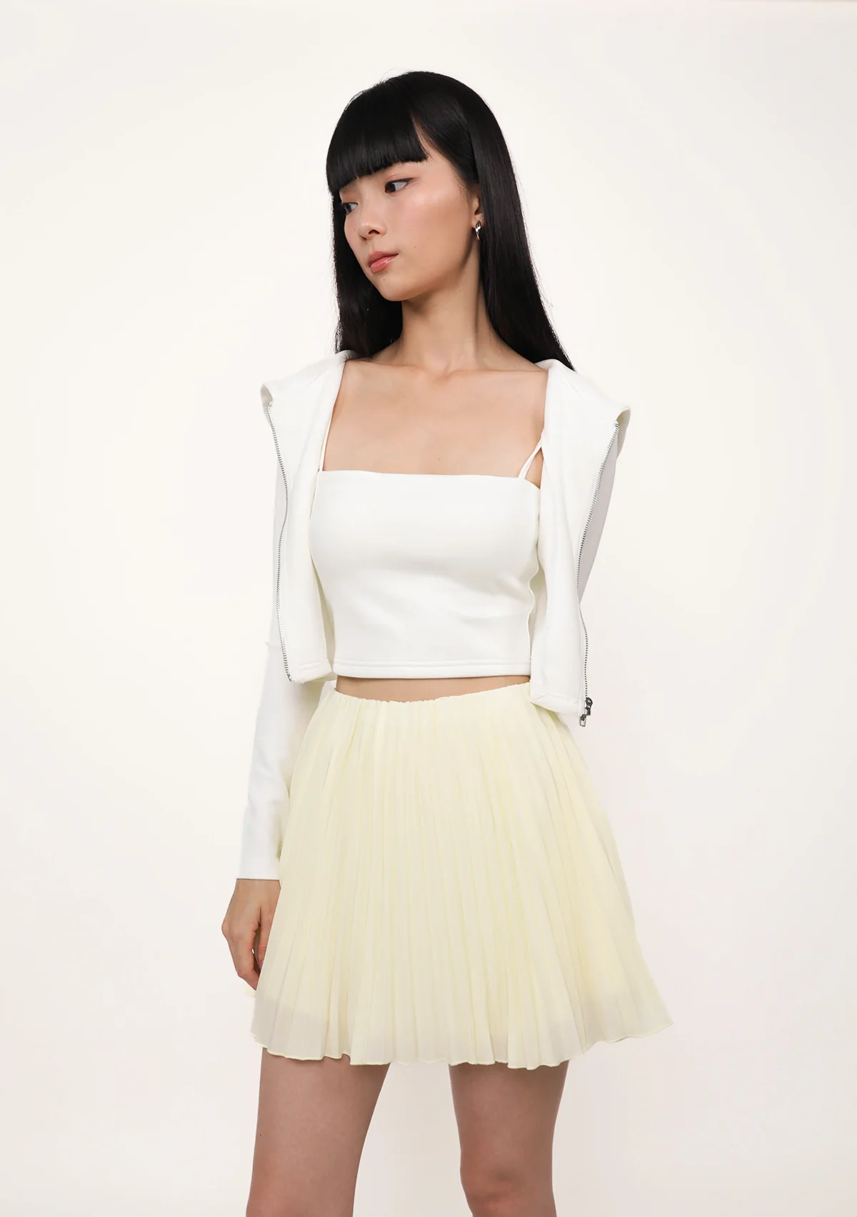 Caprina Pleated Skorts - Image 3