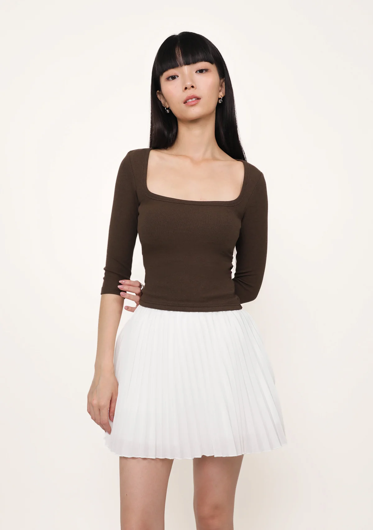 Caprina Pleated Skorts - Image 8