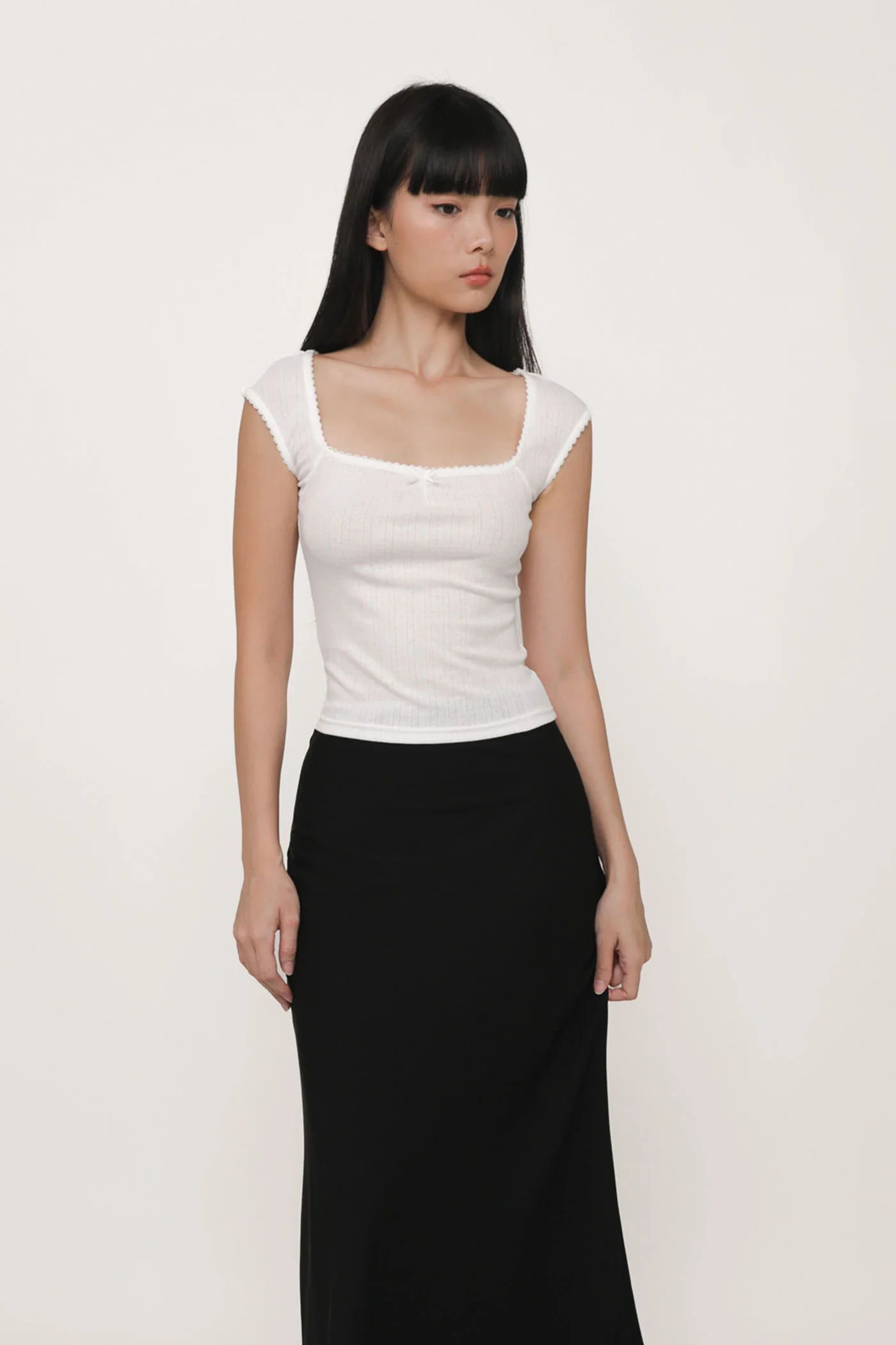 Carey Bias Cut Maxi Skirt - Image 13