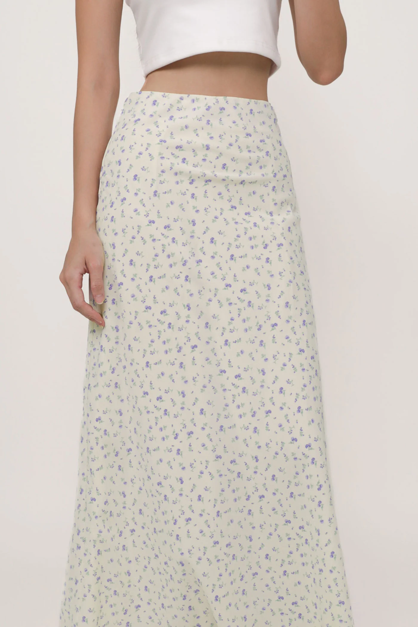 Carey Bias Cut Maxi Skirt - Image 23