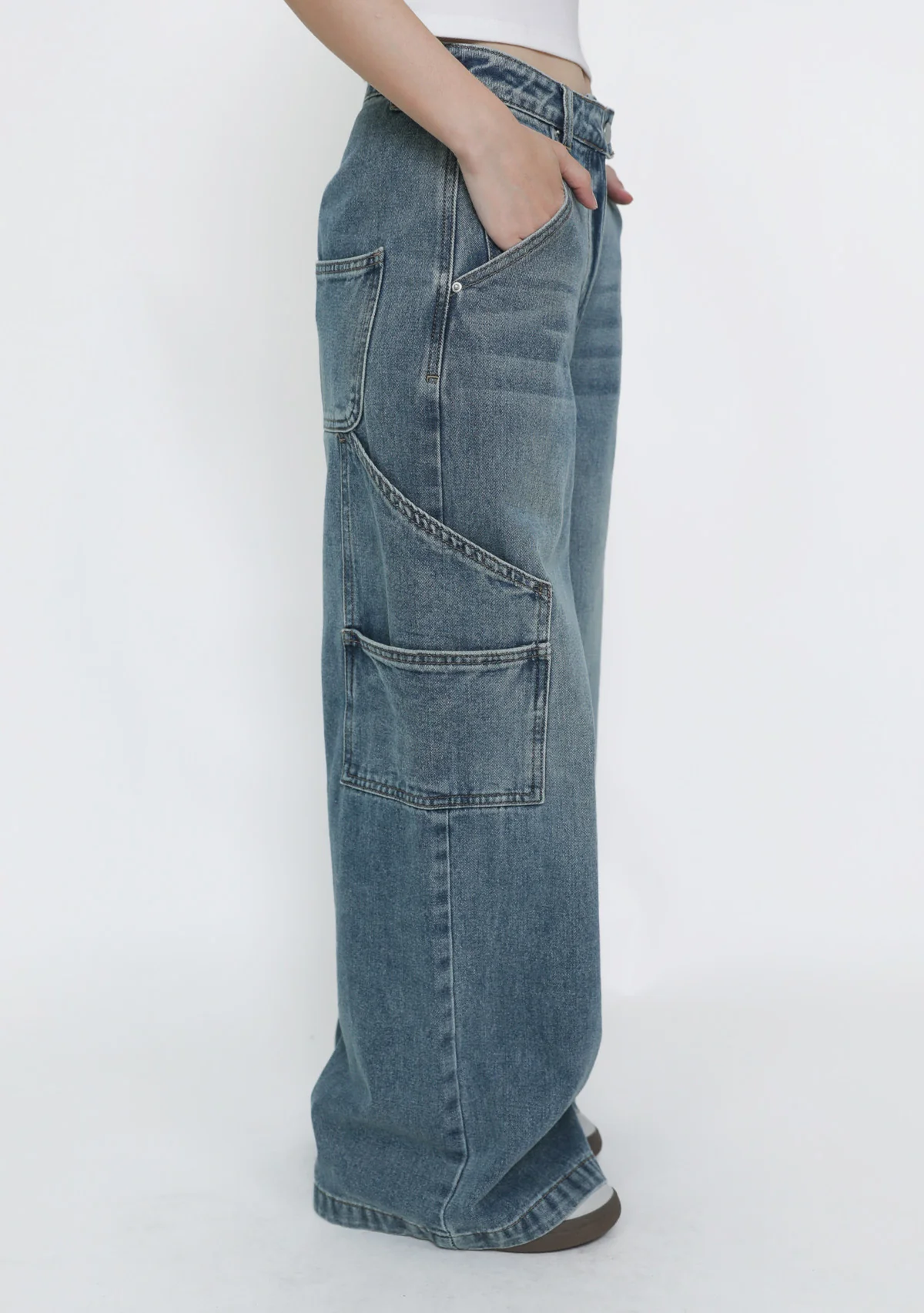 Cruz Cargo Denim Jeans - Image 3