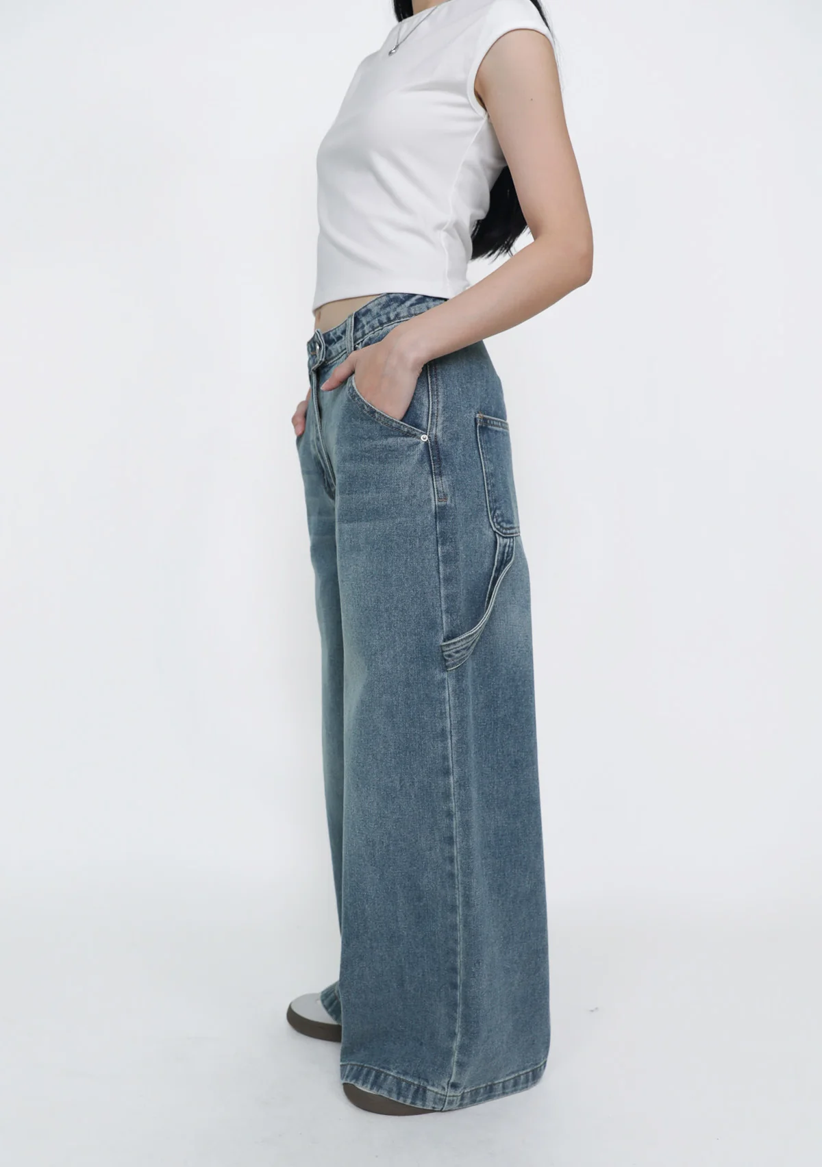 Cruz Cargo Denim Jeans - Image 4