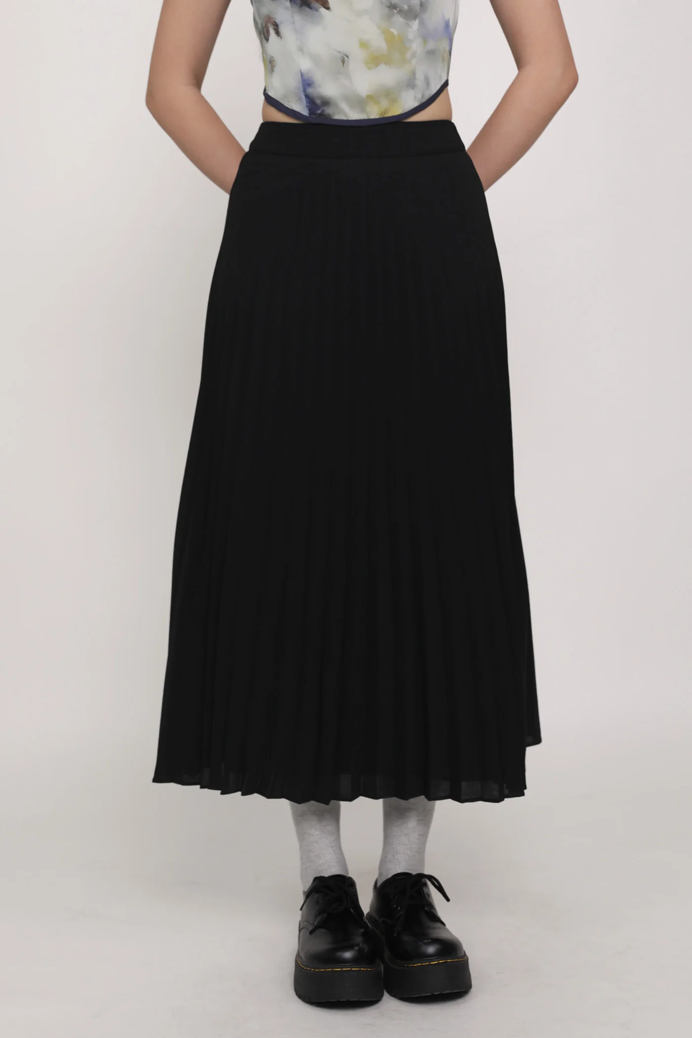 Catherine Pleated Maxi Skirt - Image 10