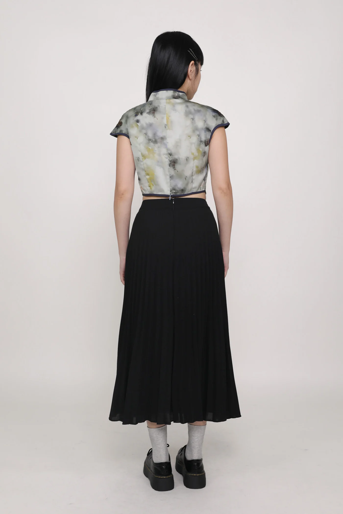 Catherine Pleated Maxi Skirt - Image 13