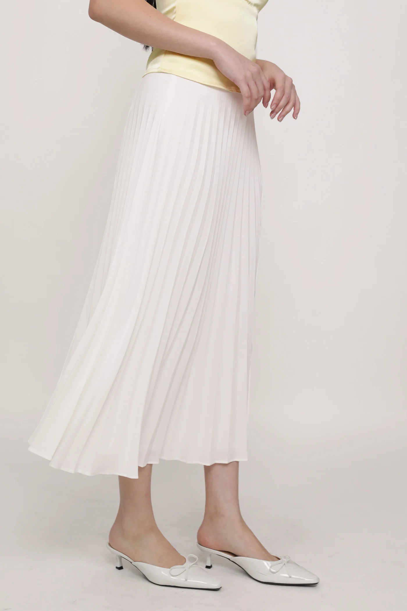 Catherine Pleated Maxi Skirt - Image 14