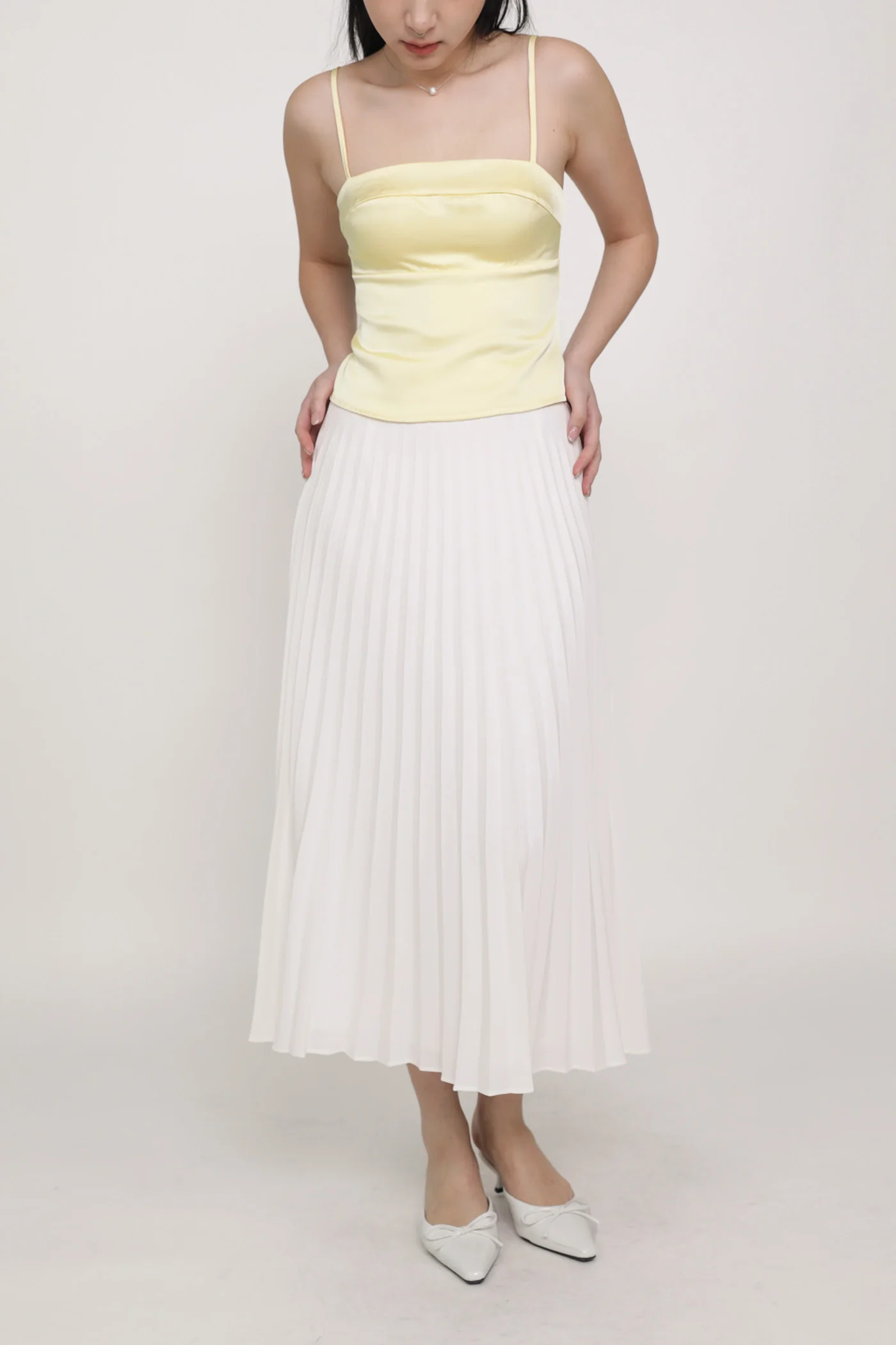 Catherine Pleated Maxi Skirt - Image 15