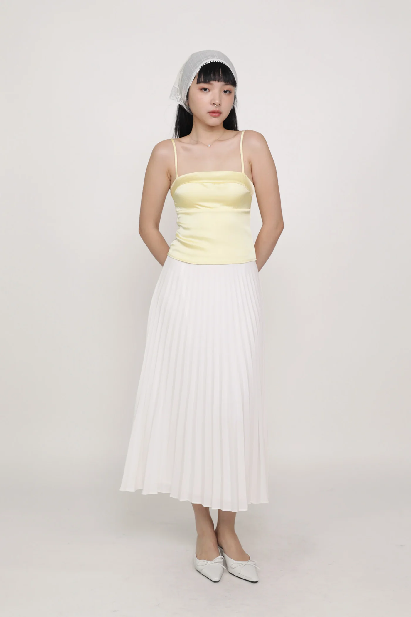 Catherine Pleated Maxi Skirt - Image 16