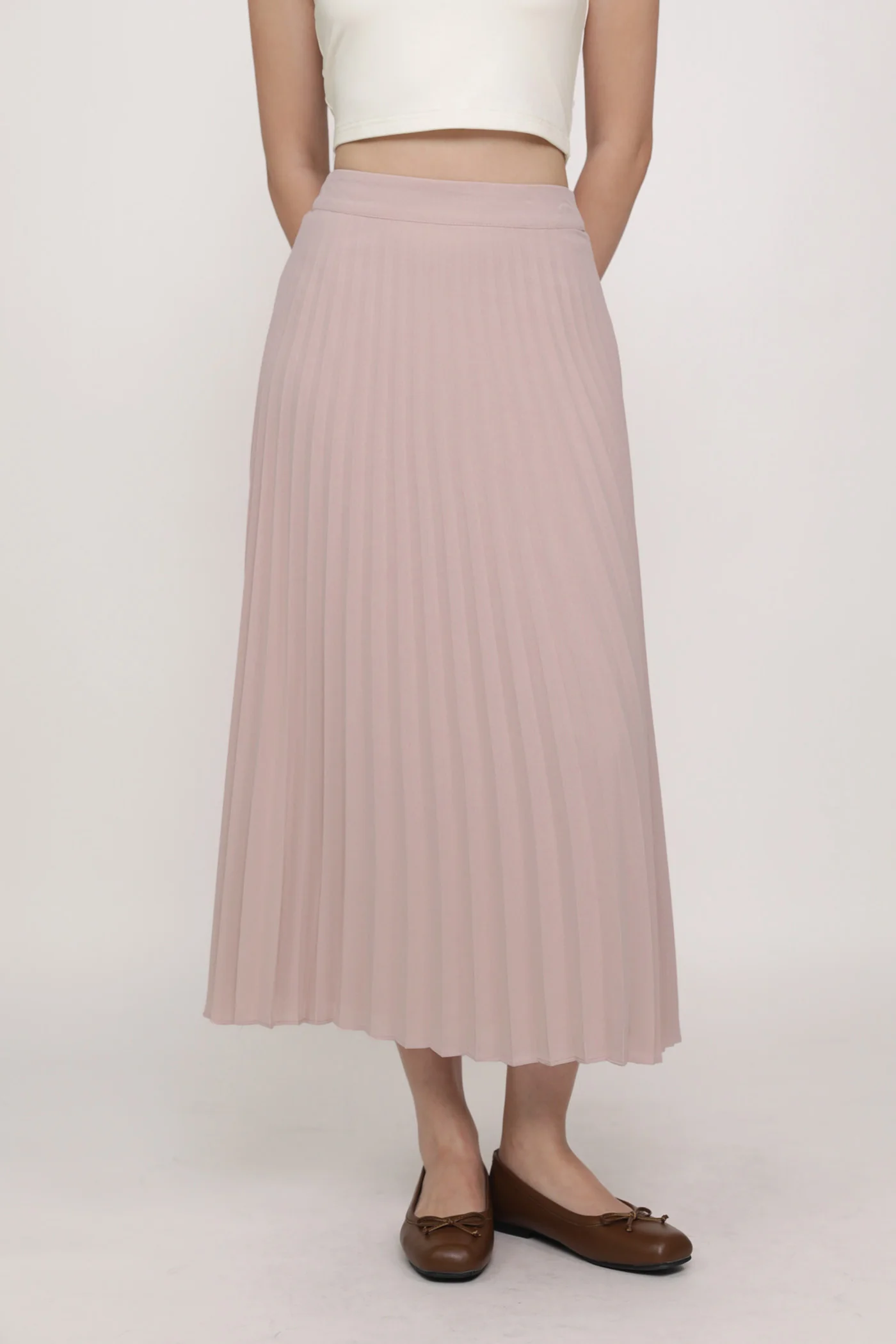 Catherine Pleated Maxi Skirt - Image 18