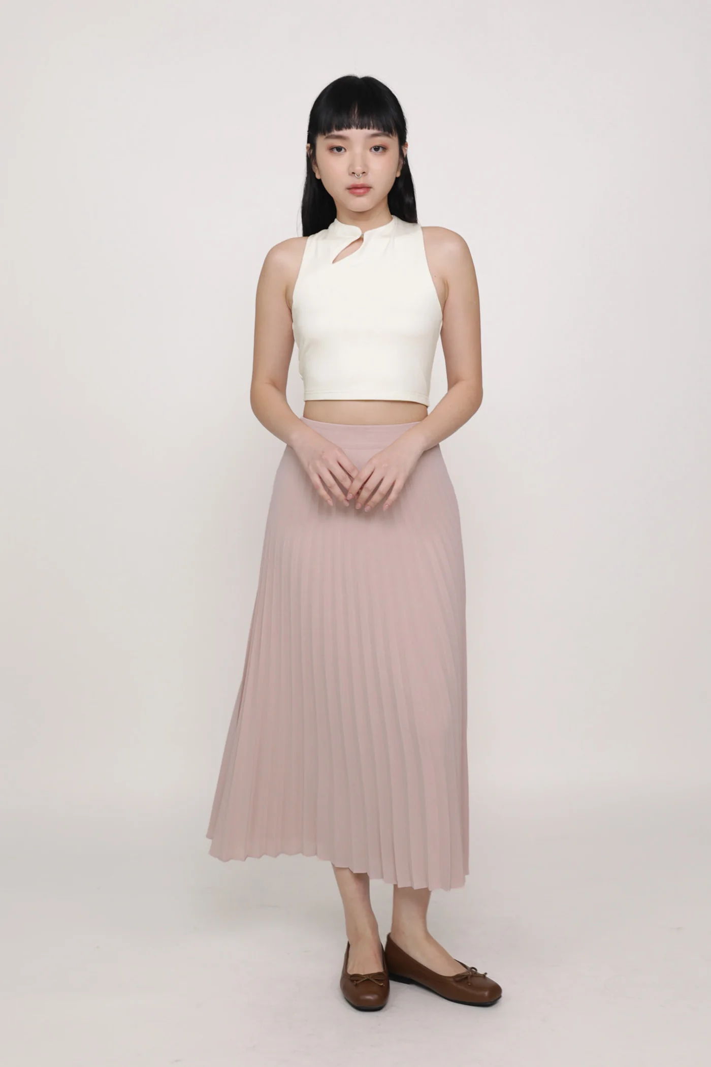 Catherine Pleated Maxi Skirt - Image 20