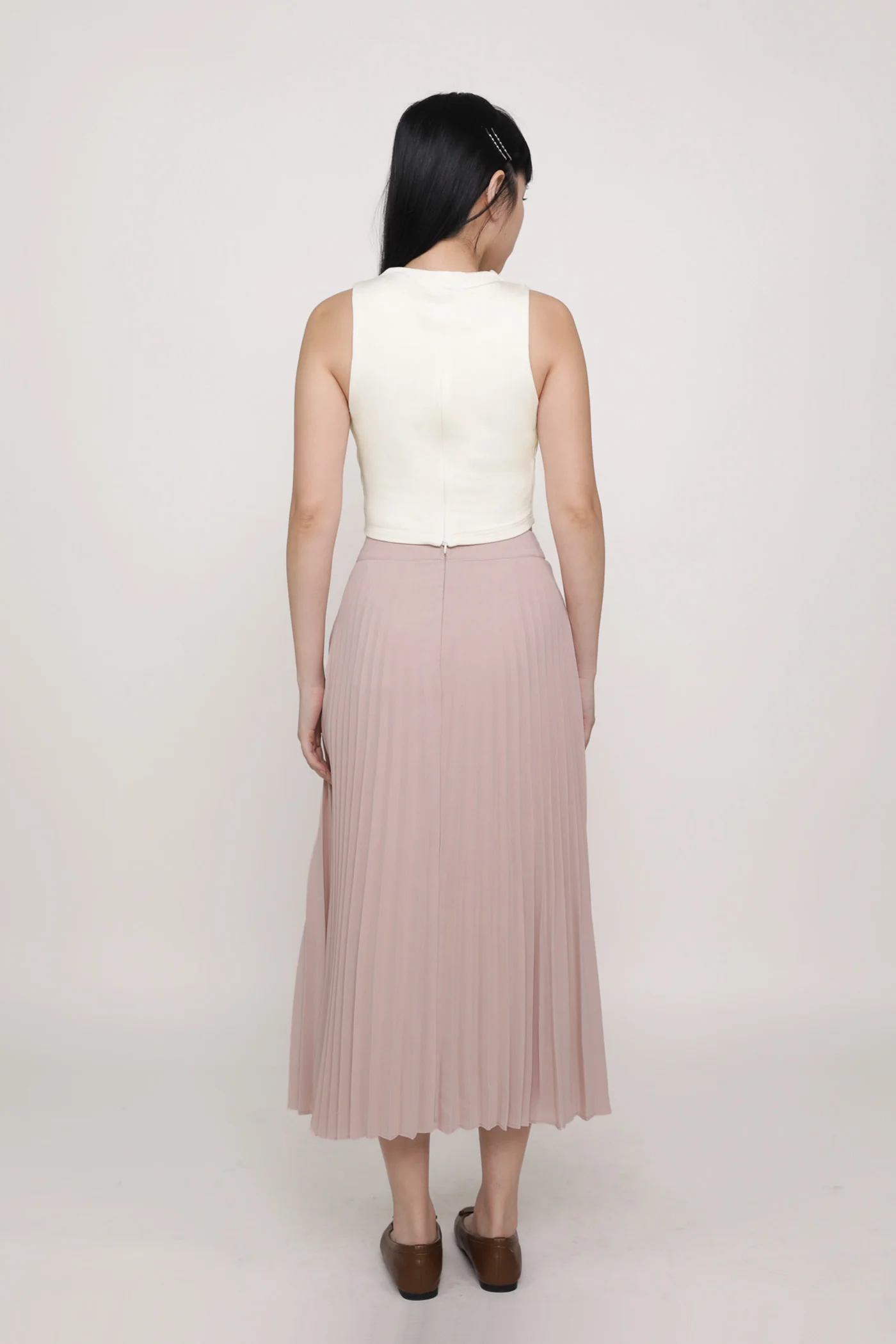 Catherine Pleated Maxi Skirt - Image 21