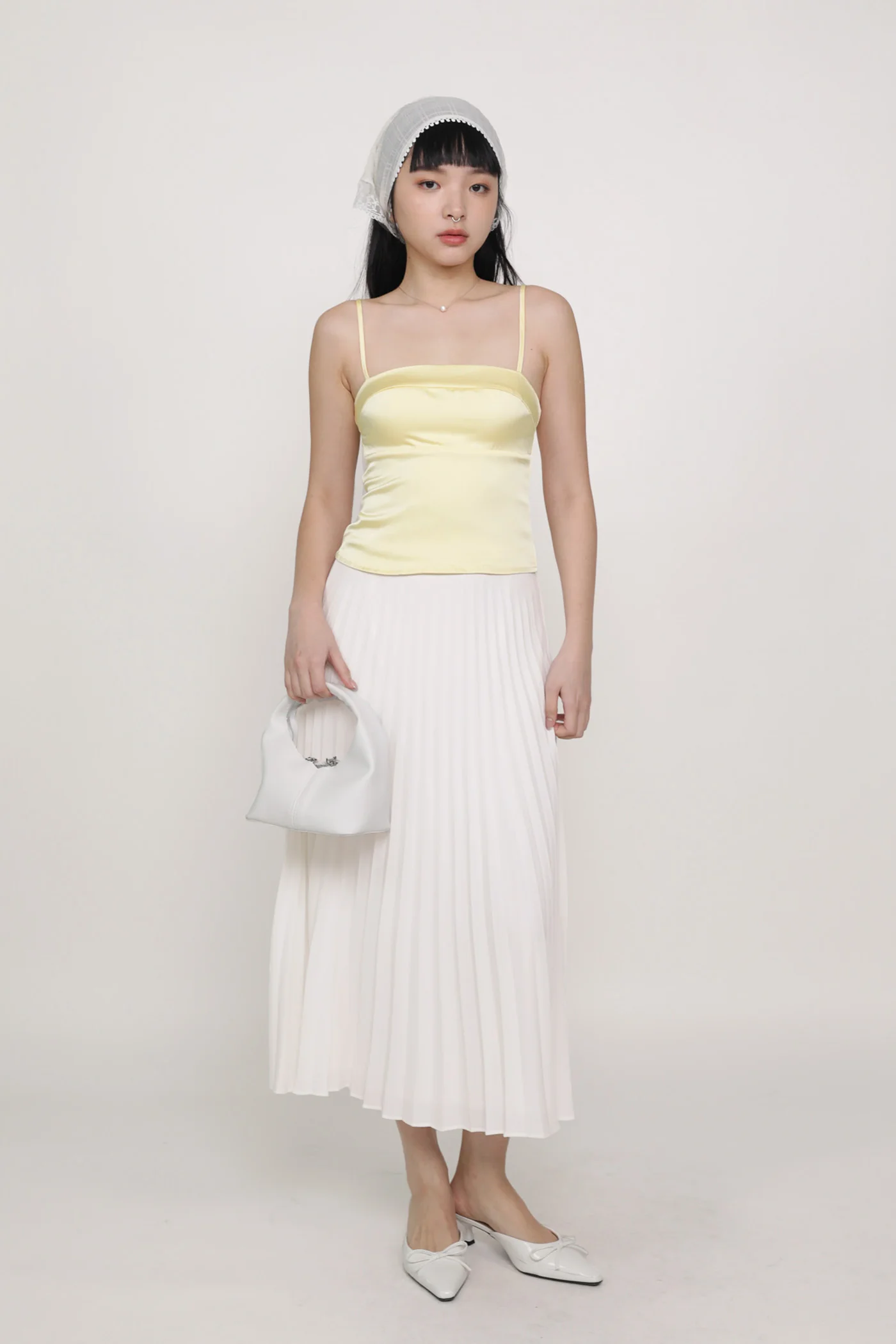 Catherine Pleated Maxi Skirt - Image 4
