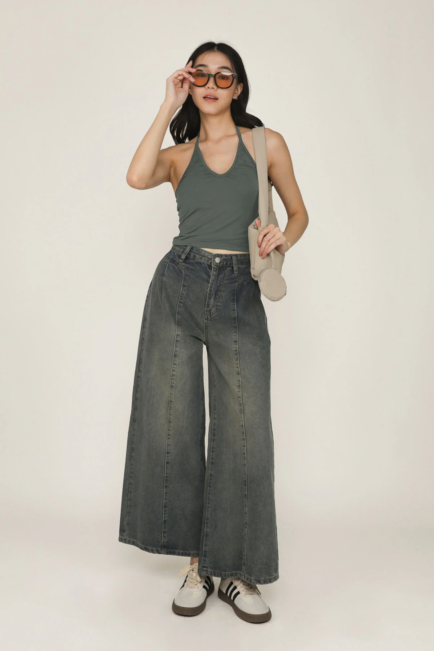 Celestine Ruched Halter Padded Top - Image 16