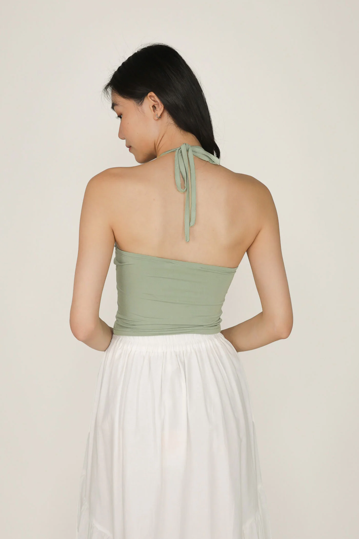 Celestine Ruched Halter Padded Top - Image 28