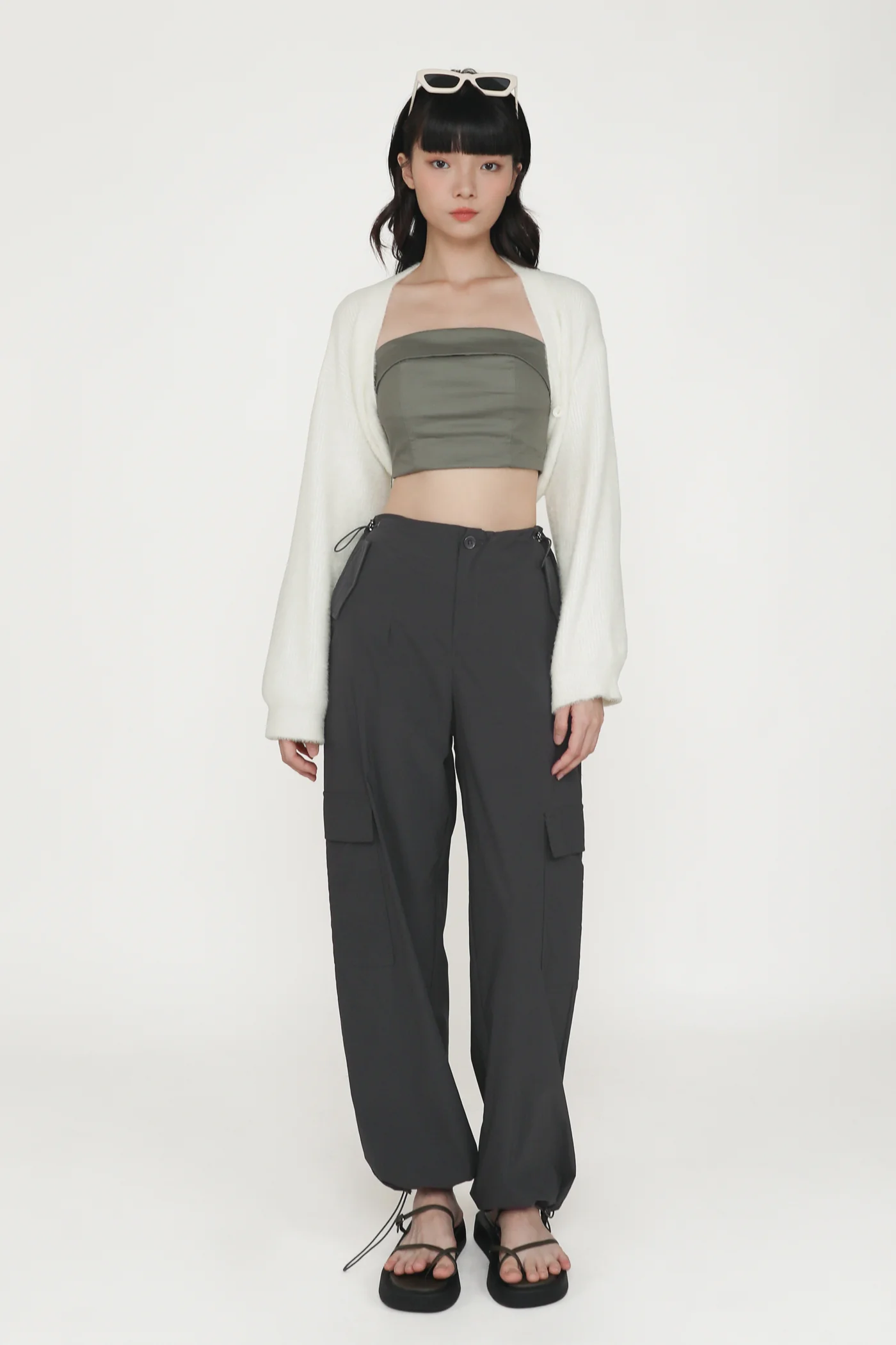 Charisse Tube Panelled Padded Top - Image 16