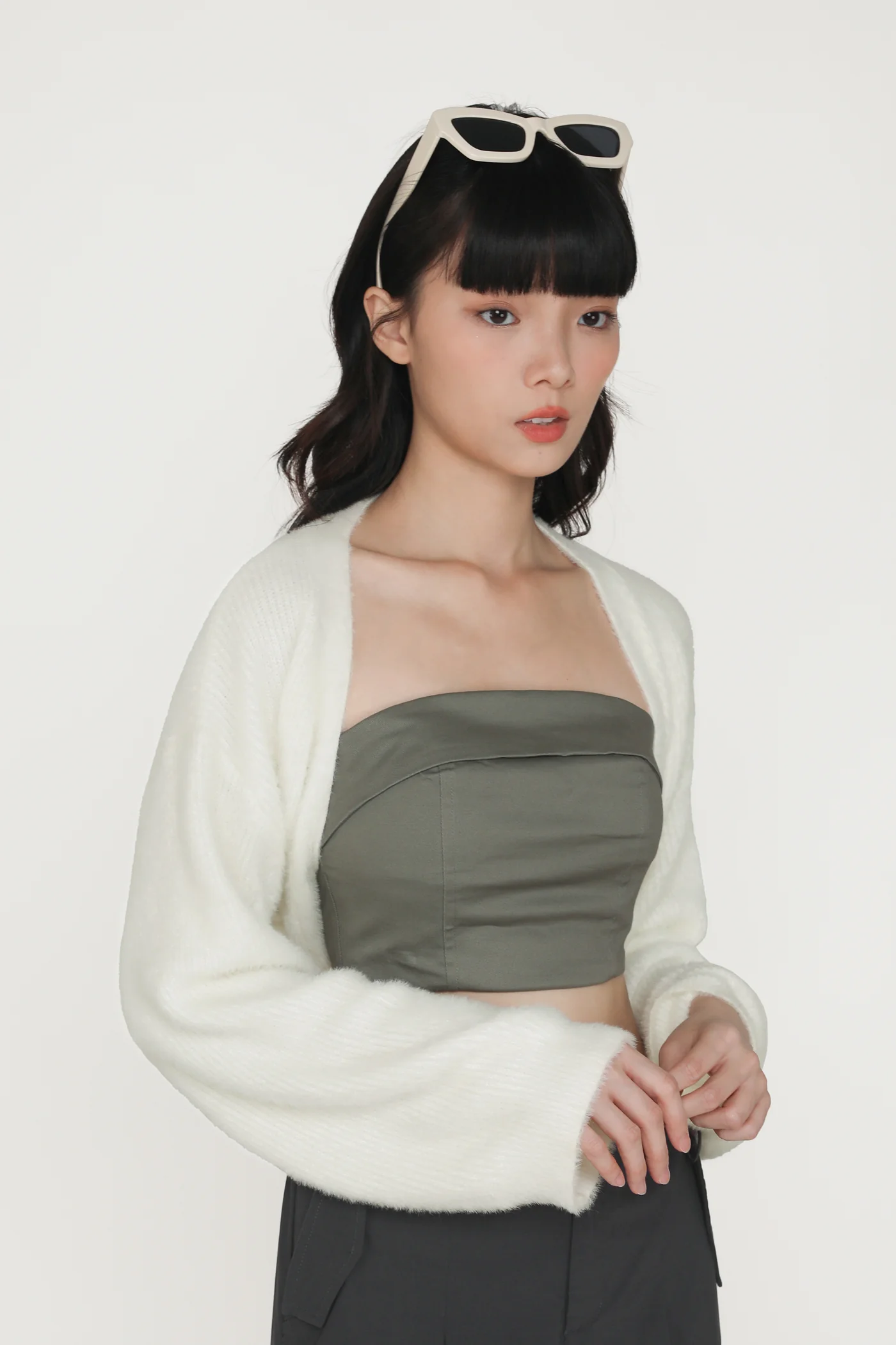 Charisse Tube Panelled Padded Top - Image 19