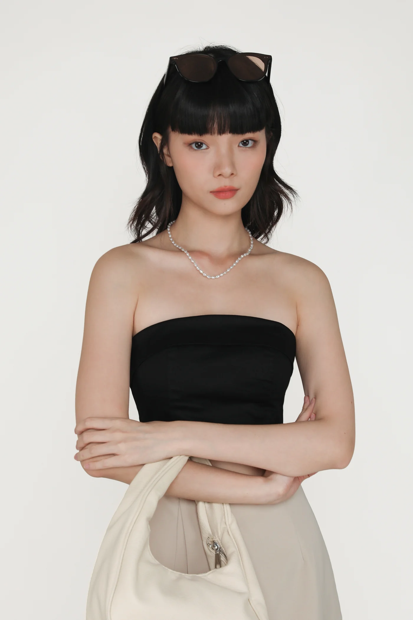 Charisse Tube Panelled Padded Top - Image 2