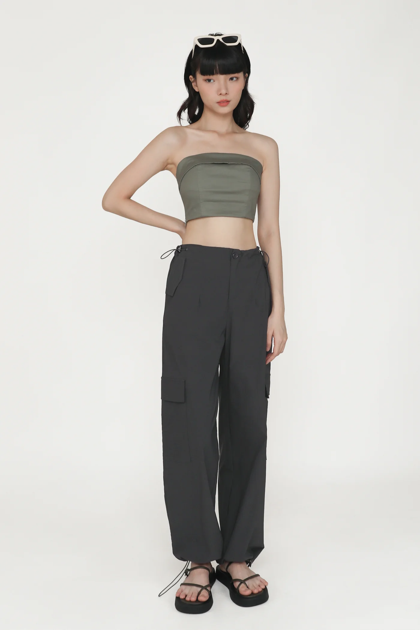 Charisse Tube Panelled Padded Top - Image 20