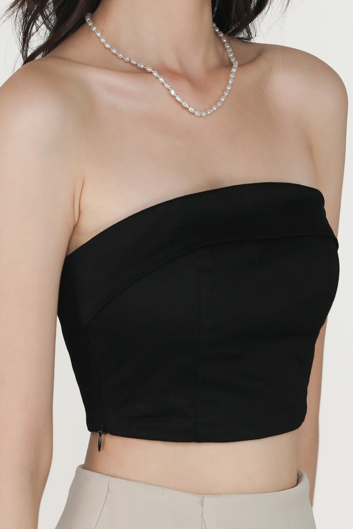 Charisse Tube Panelled Padded Top - Image 3