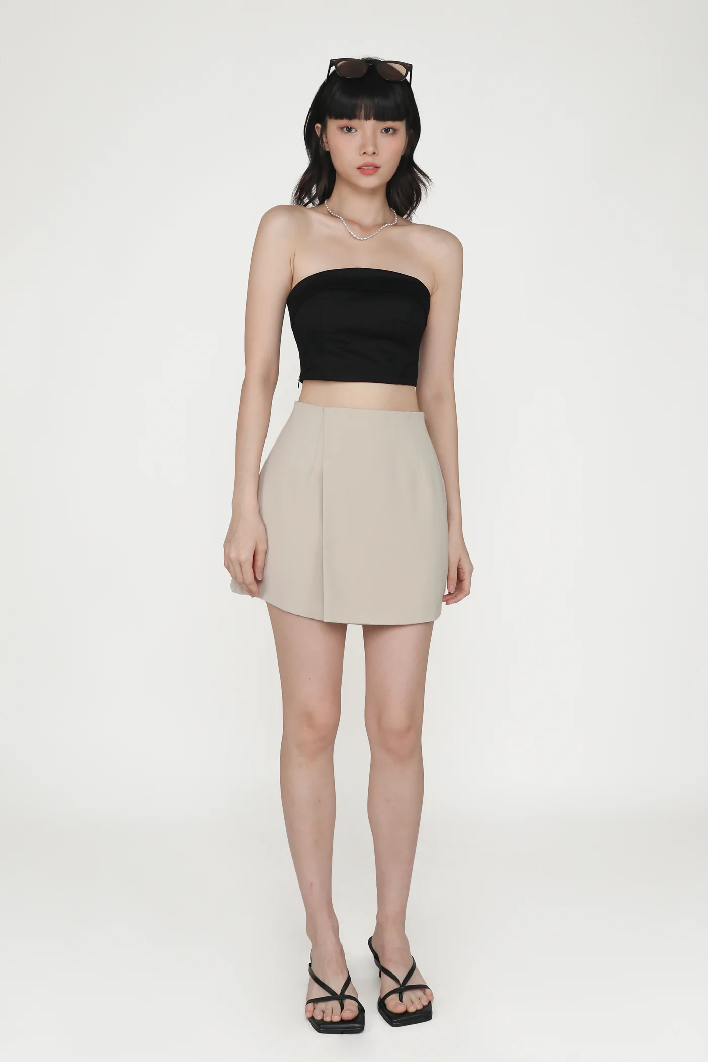 Charisse Tube Panelled Padded Top - Image 6
