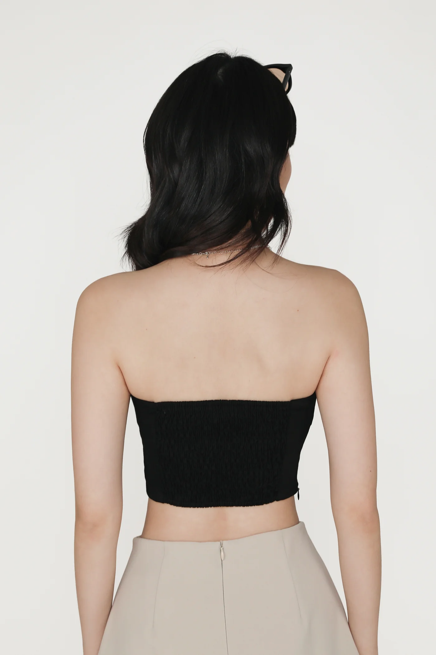 Charisse Tube Panelled Padded Top - Image 7