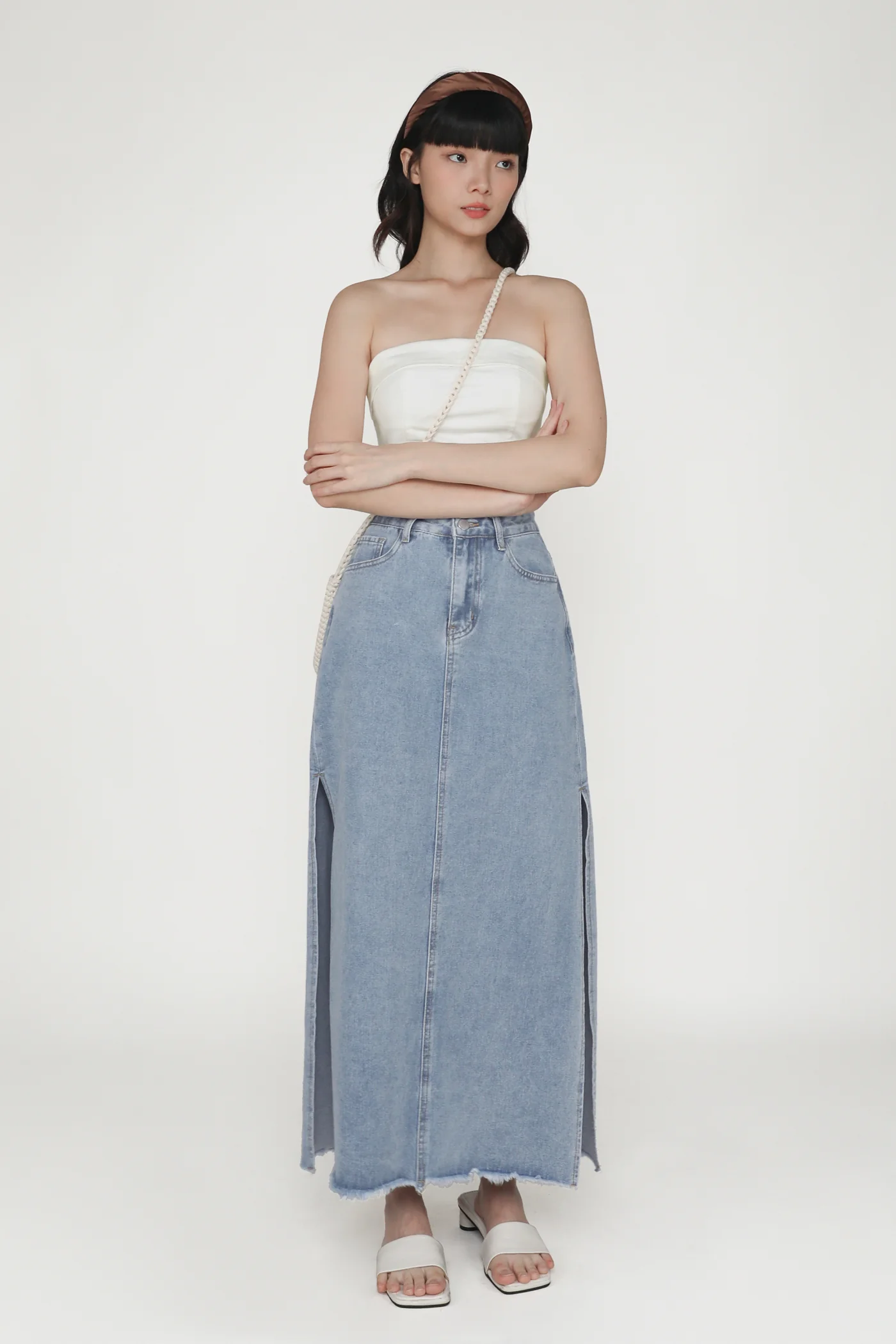 Charisse Tube Panelled Padded Top - Image 8