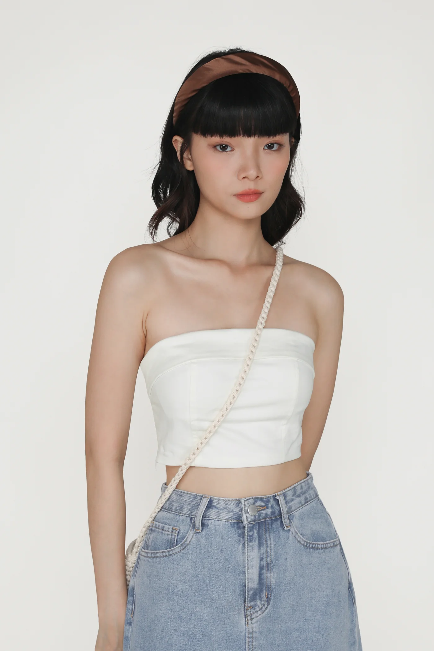 Charisse Tube Panelled Padded Top - Image 9