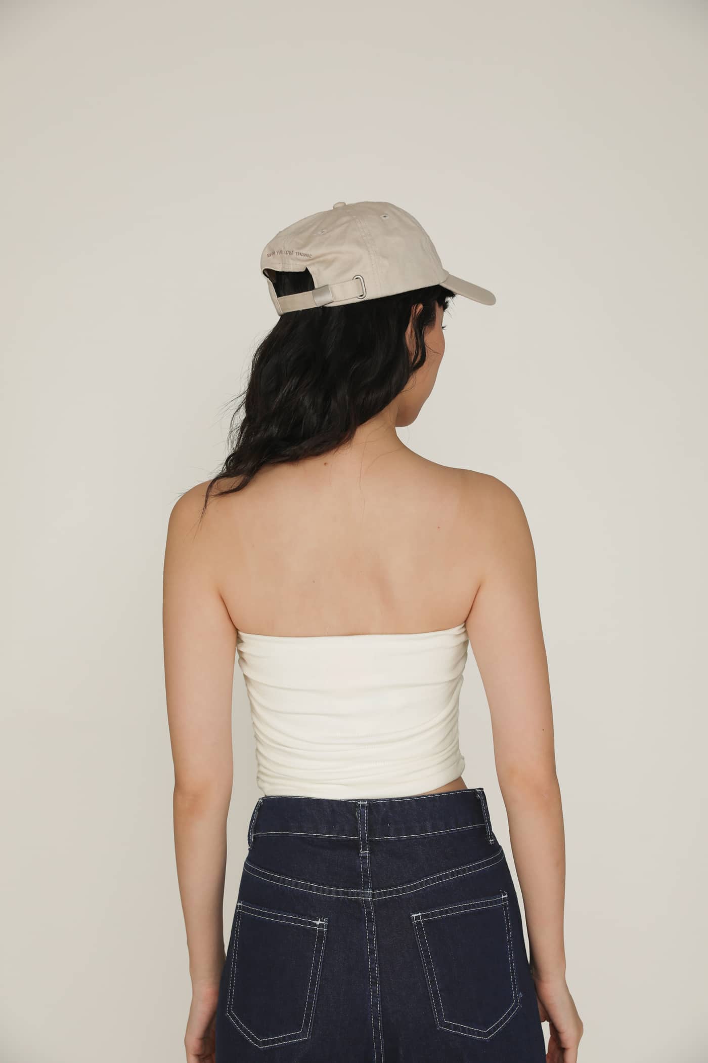 Chelle Ruched Tube Padded Top - Image 14