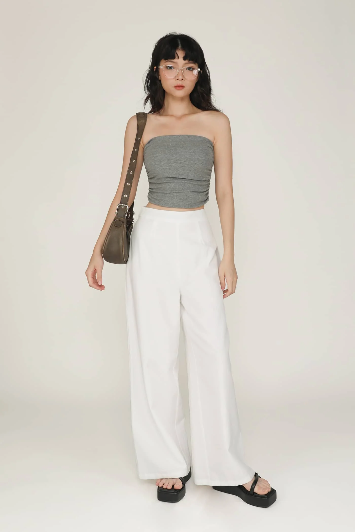 Chelle Ruched Tube Padded Top - Image 16