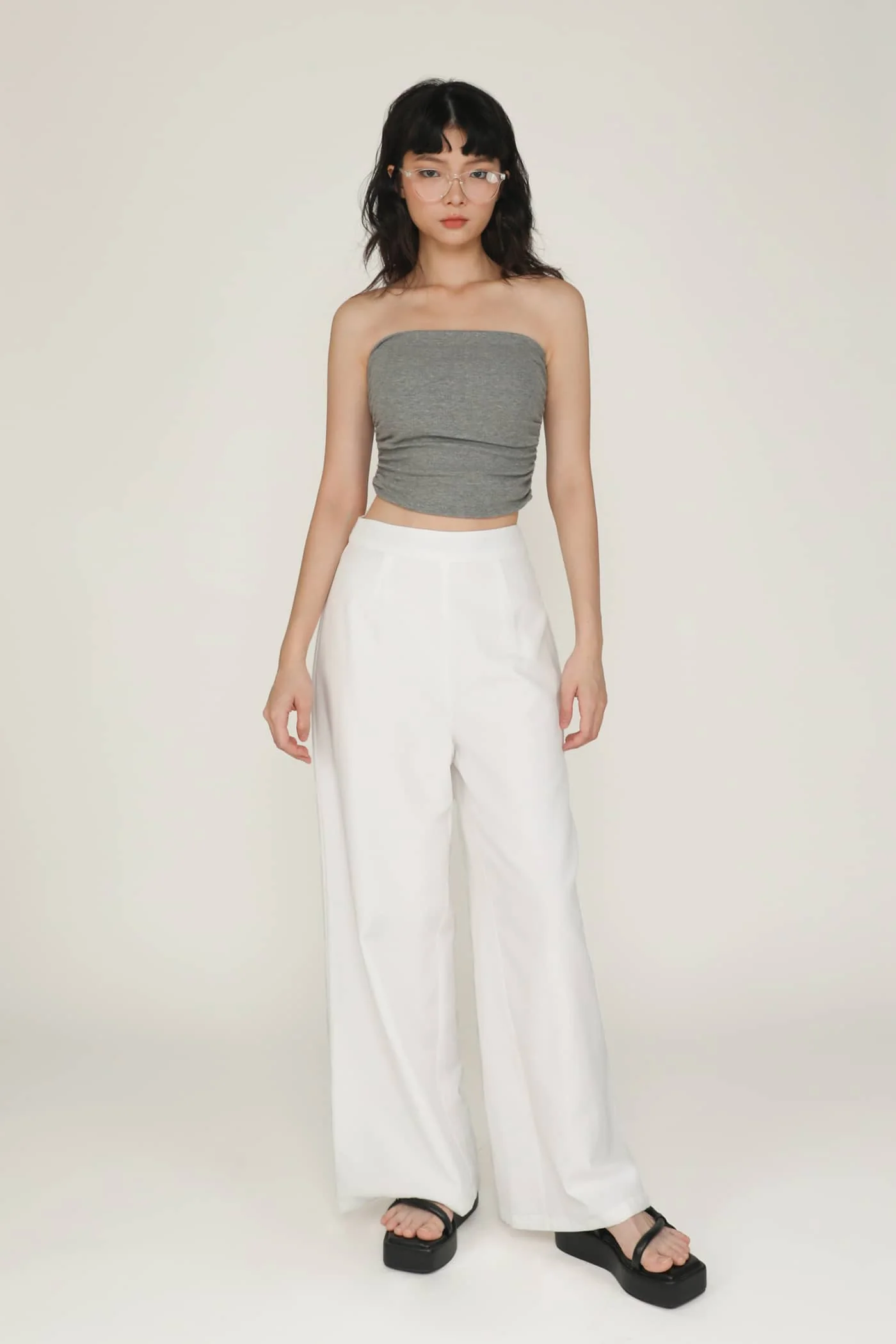 Chelle Ruched Tube Padded Top - Image 20