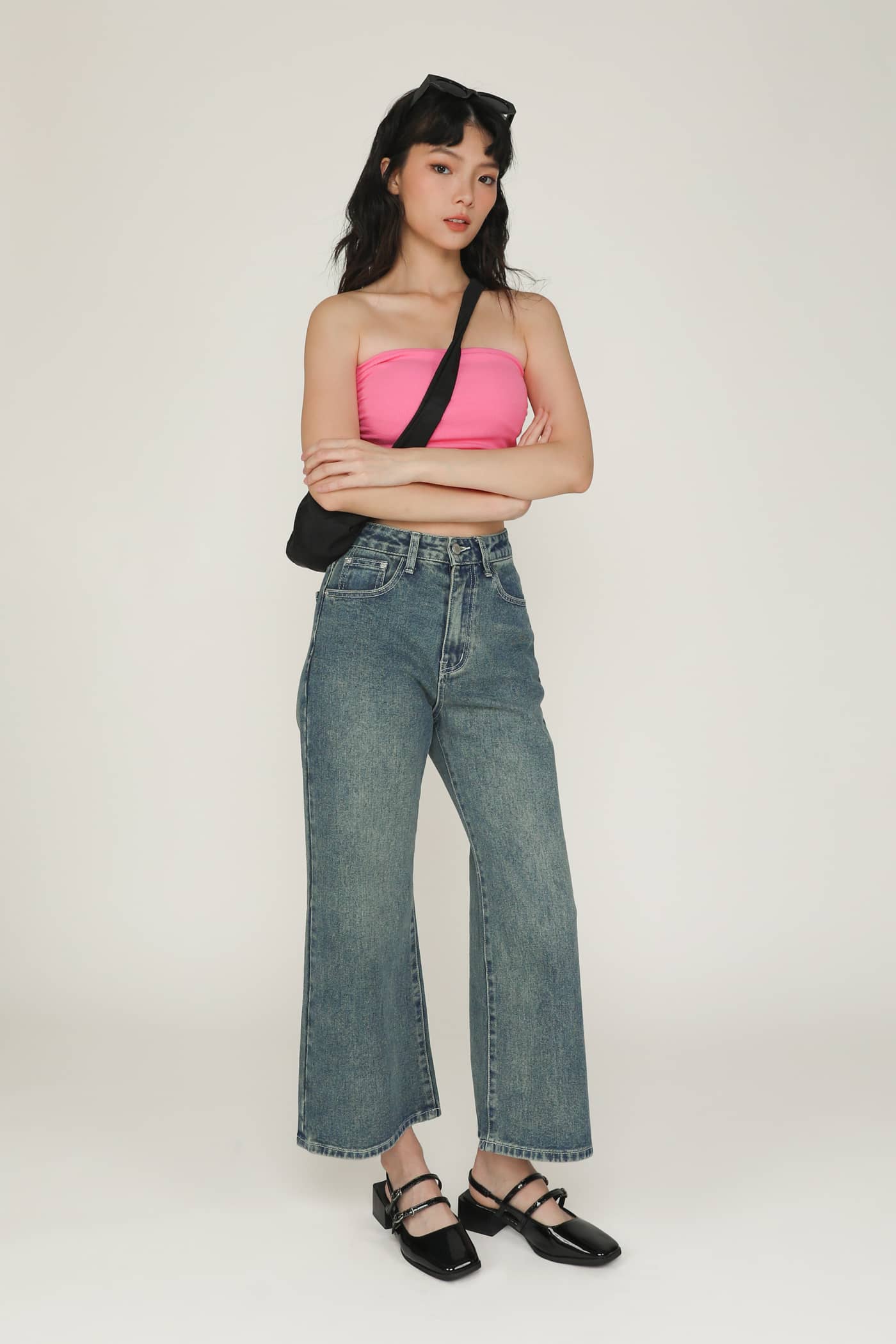 Chelle Ruched Tube Padded Top - Image 23
