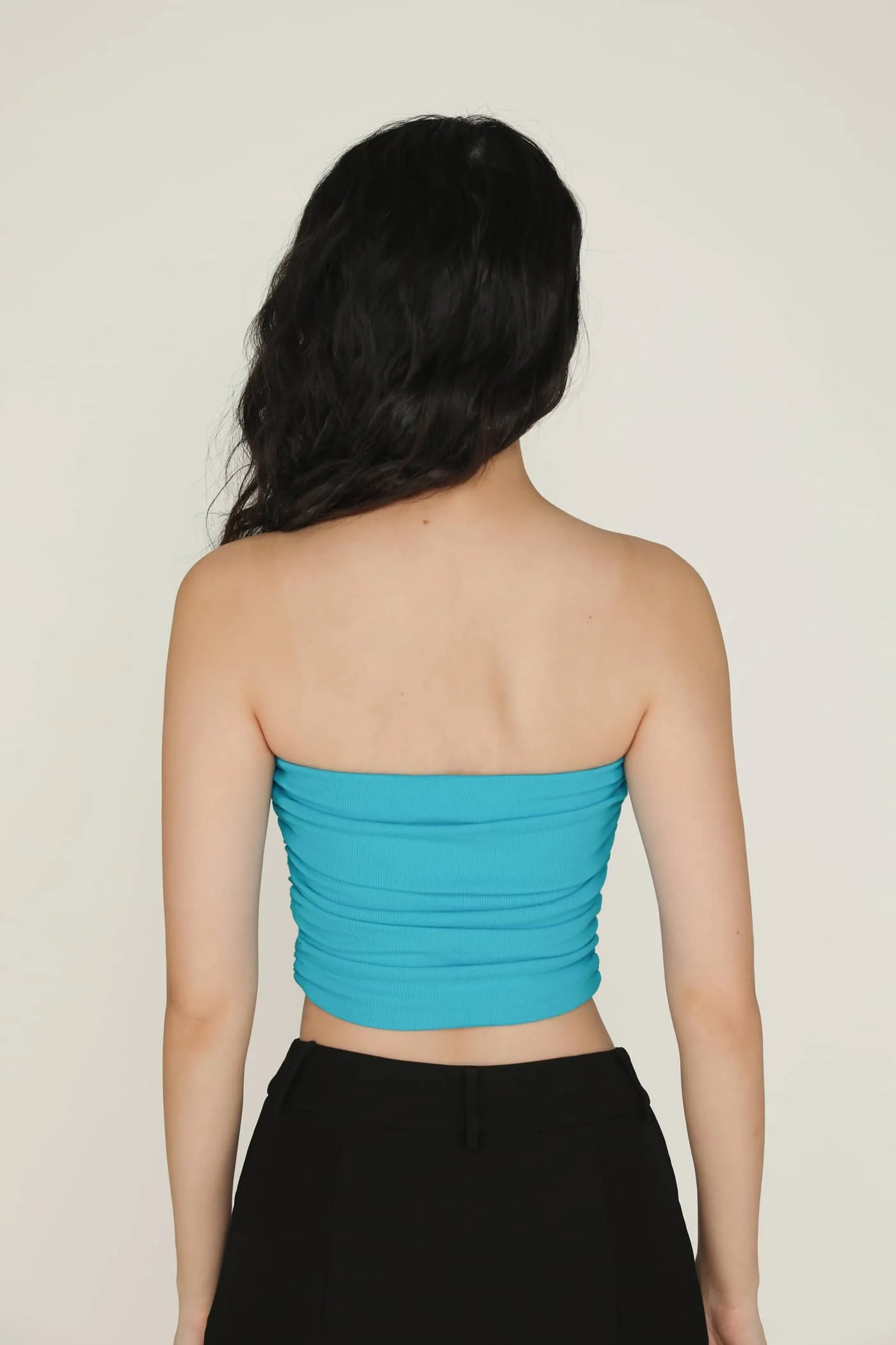 Chelle Ruched Tube Padded Top - Image 35