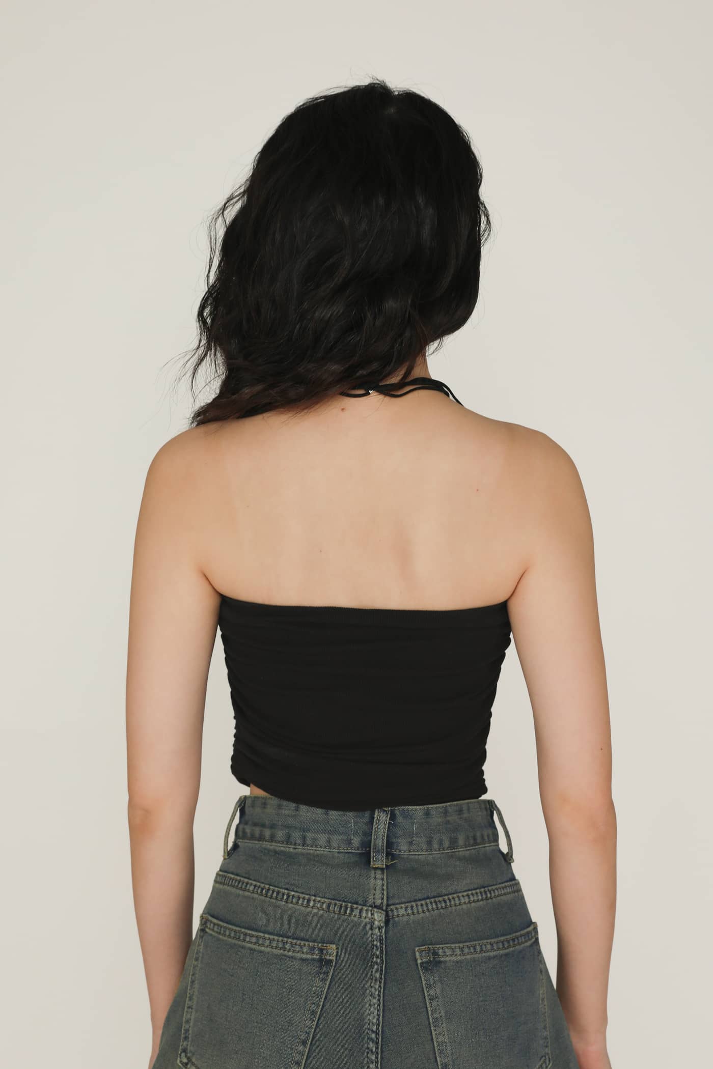 Chelle Ruched Tube Padded Top - Image 7