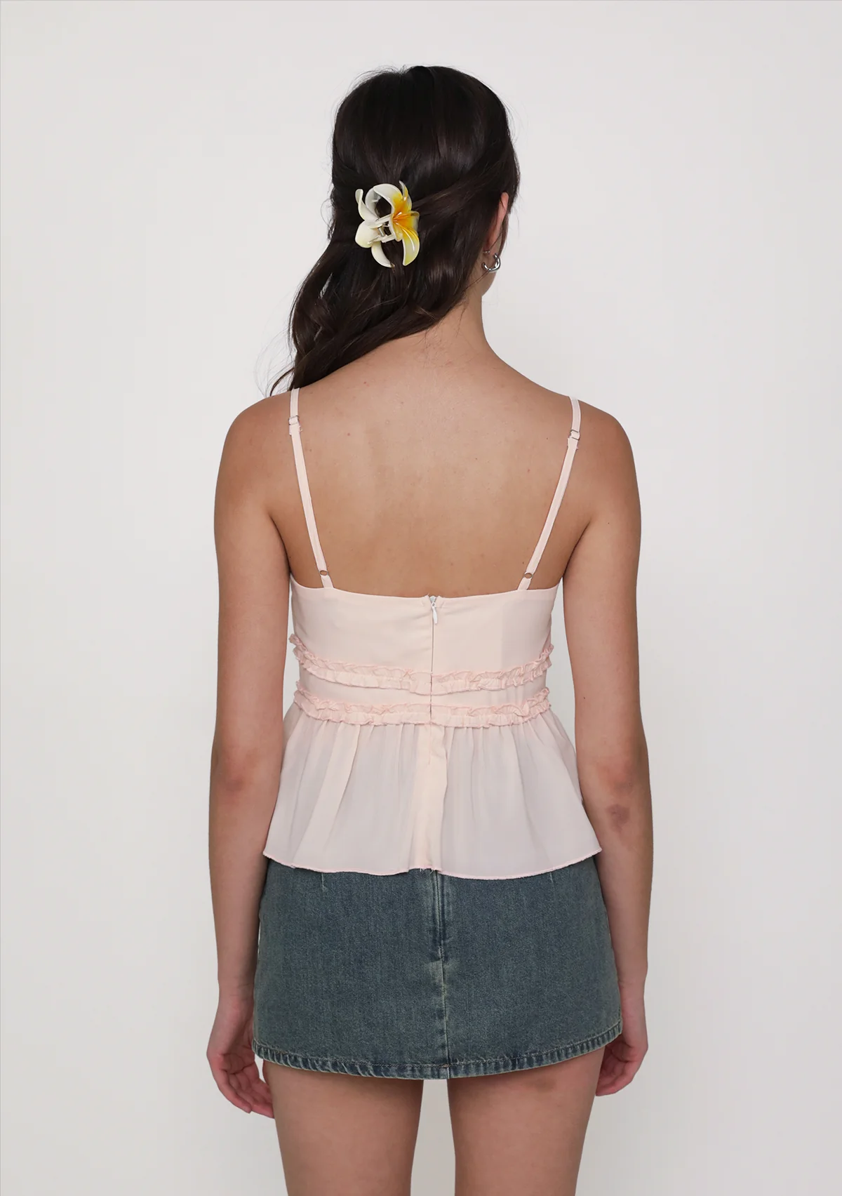 Mirabelle Chiffon Ruffles Top - Image 15
