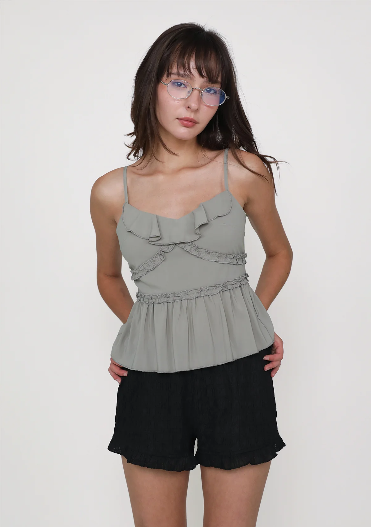 Mirabelle Chiffon Ruffles Top - Image 8