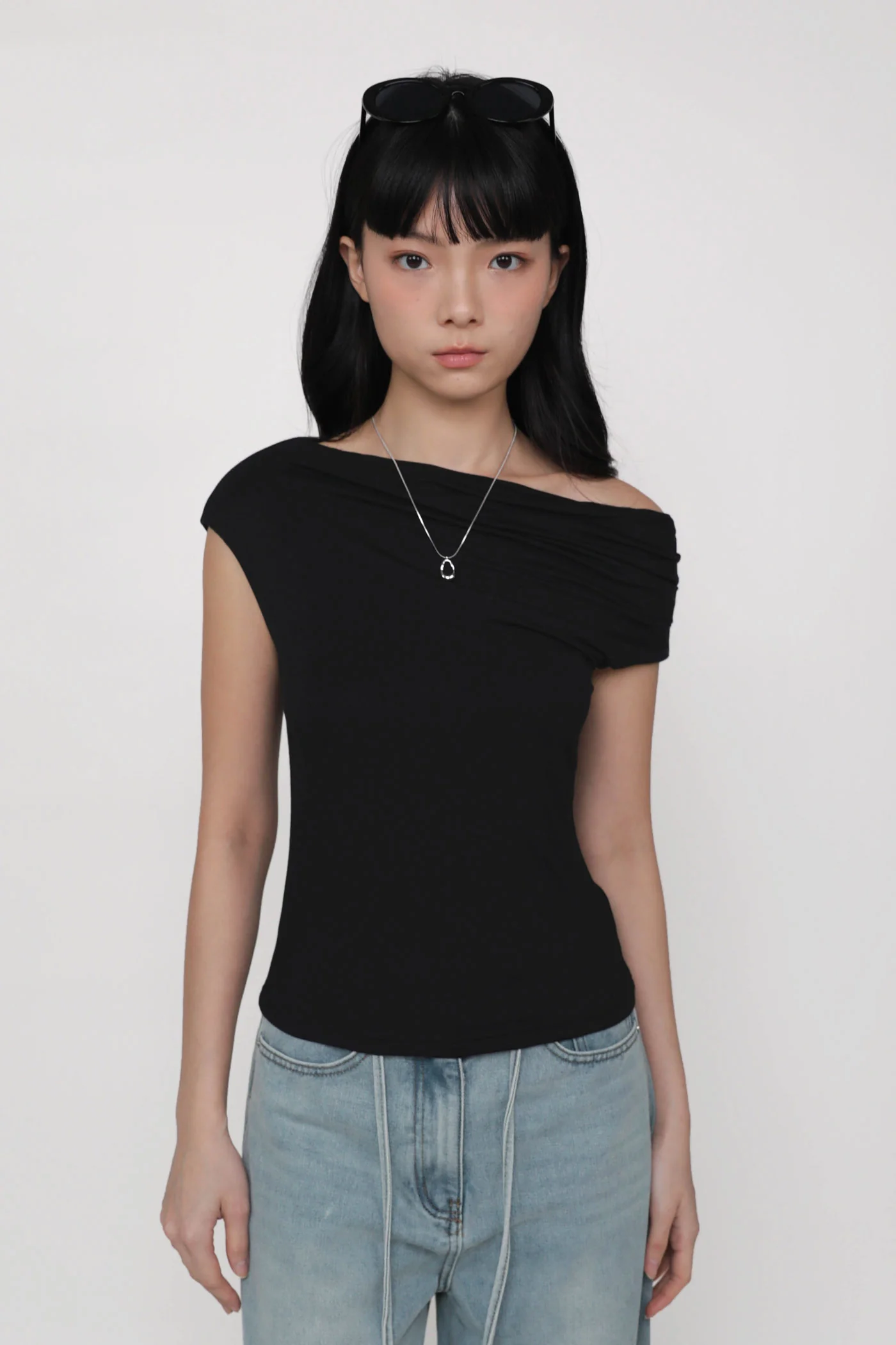 Clara Ruched Off Shoulder Top - Image 15